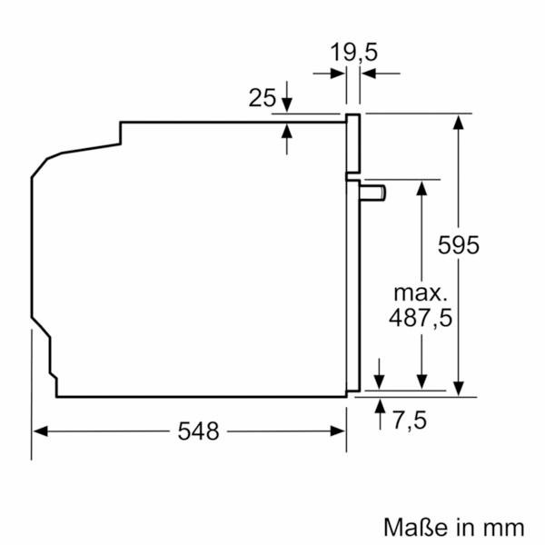SIEMENS Einbaubackofen iQ500 »HB517ABS0«, mit cookControl-Funktion
