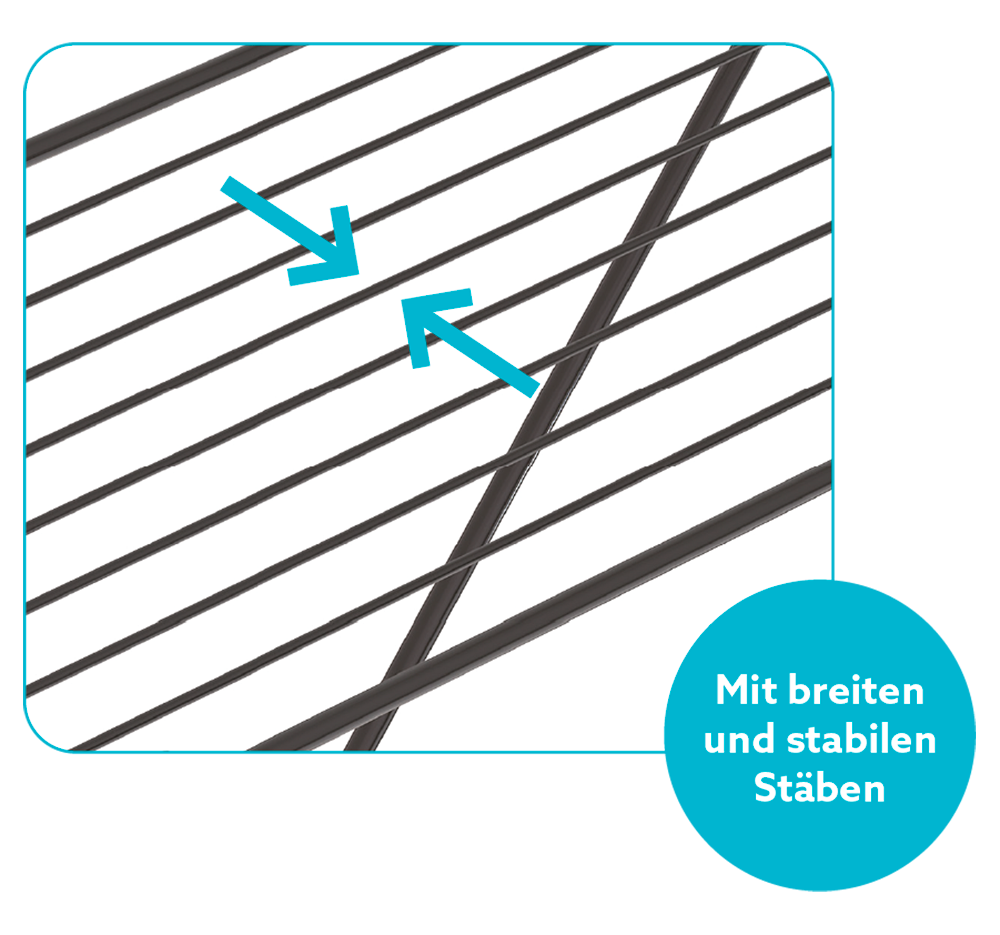 Bischof Flügelwäschetrockner »Titan« XXL Trockner auch für große Teile, 20 m Trockenlänge
