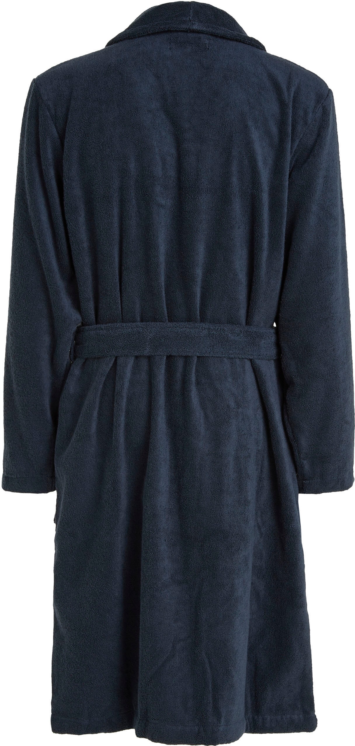 Tommy Hilfiger Underwear Bademantel, (Set, 2 St., mit Bindegürtel), mit aufgesetzten Taschen