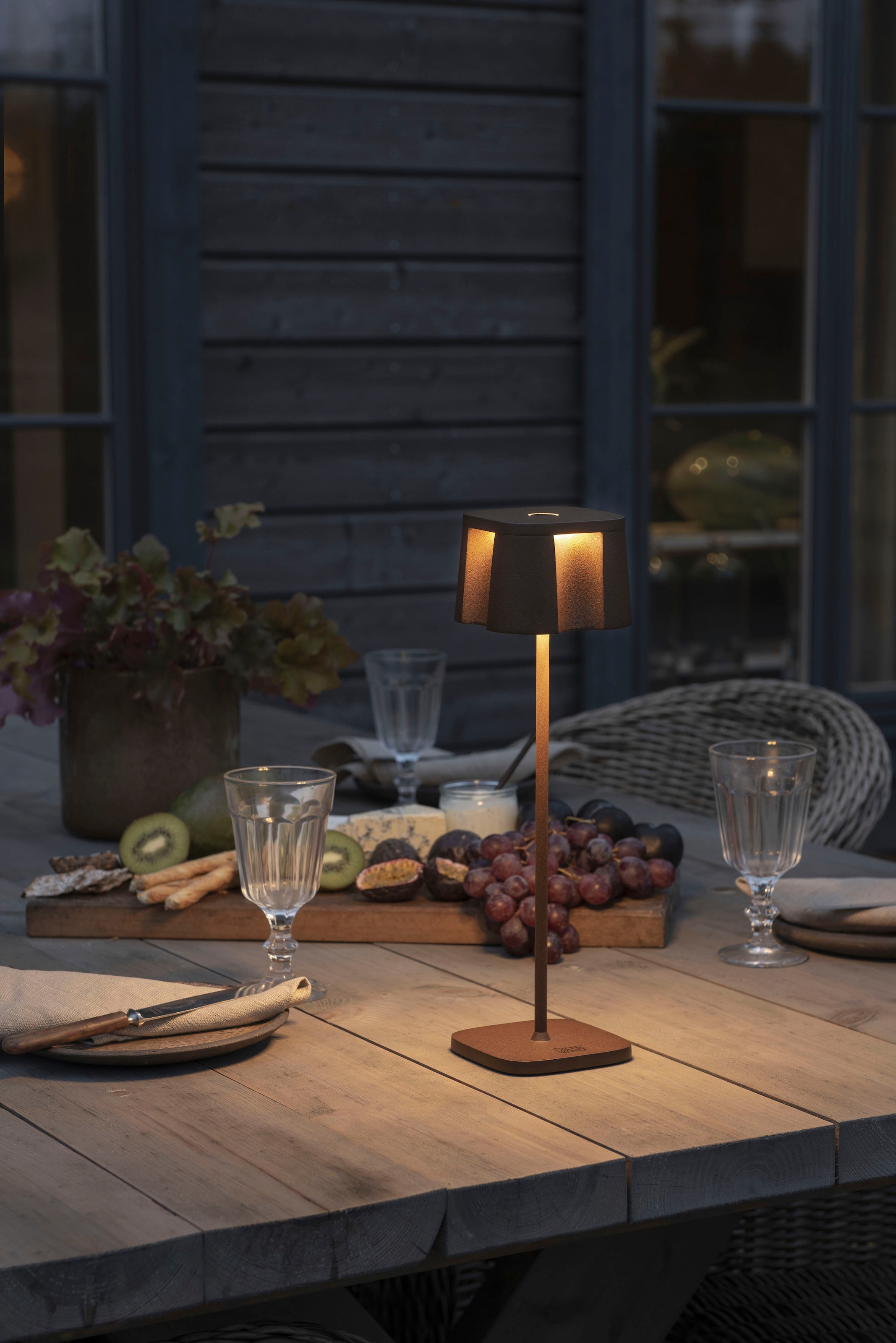 KONSTSMIDE LED Tischleuchte »Nice«, Leuchtmittel LED-Modul | LED fest integriert, Nice LED USB-Tischleuchte, Farbtemperatur, dimmba