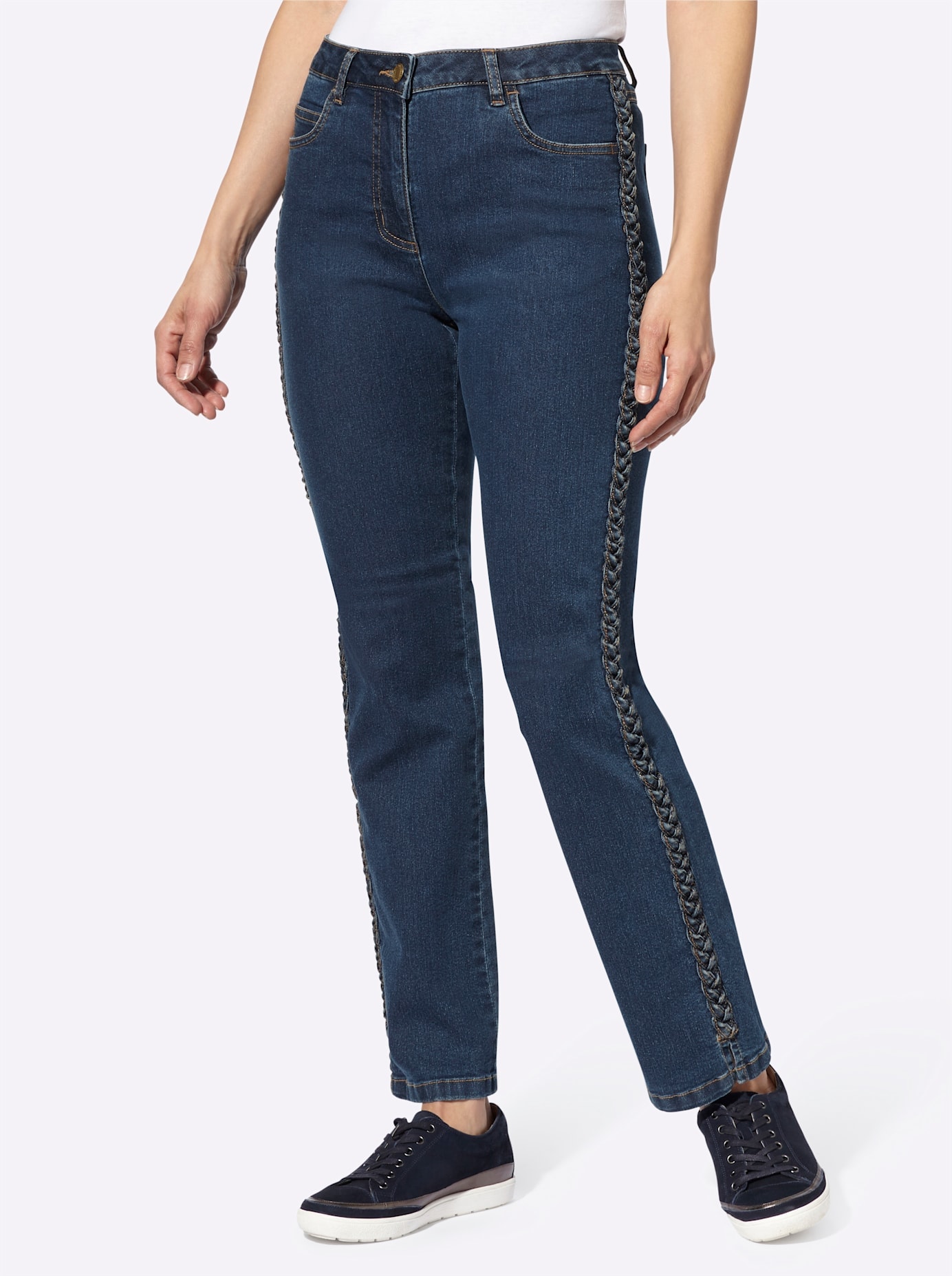 Casual Looks Bequeme Jeans, (1 tlg.)