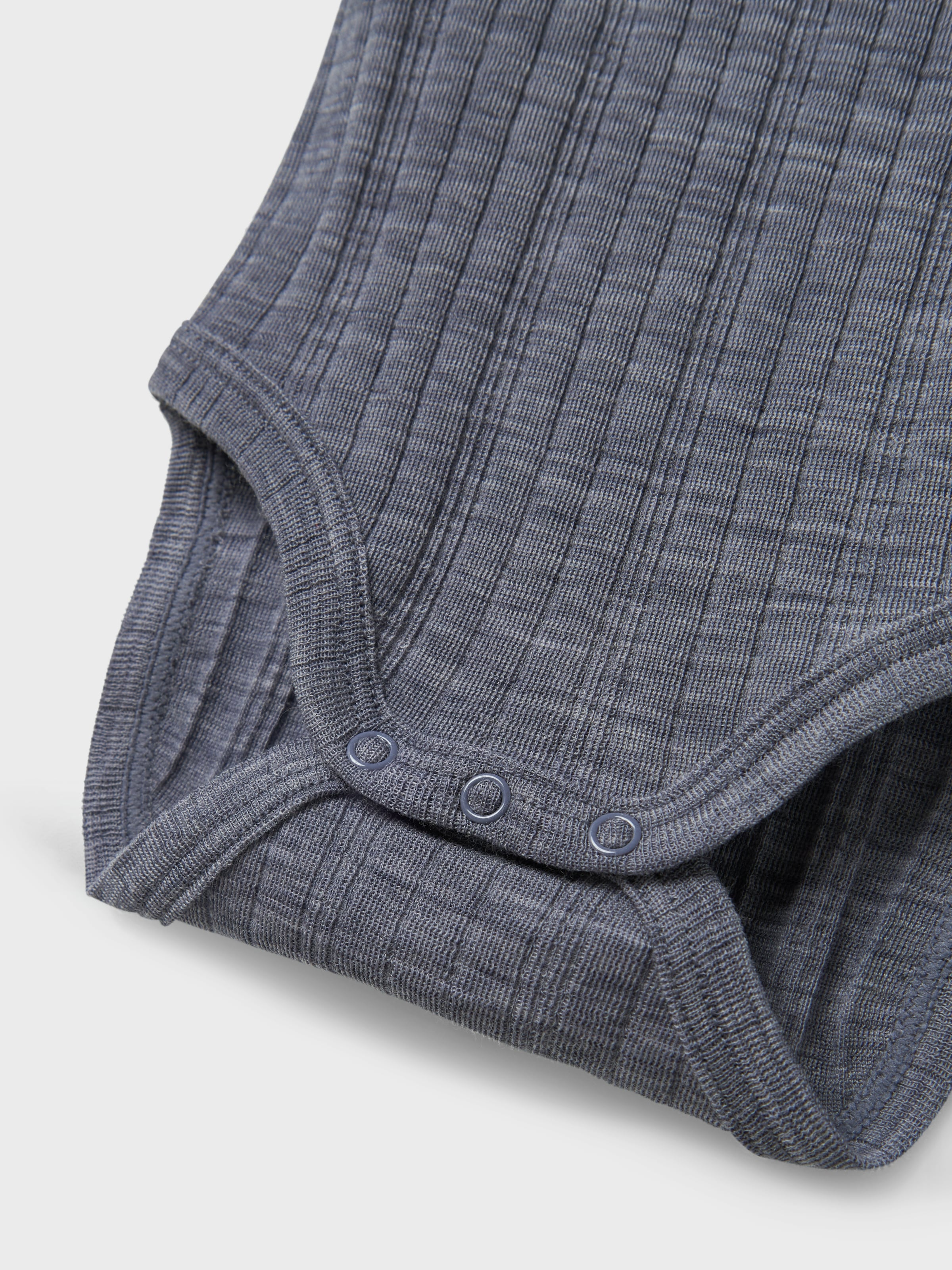 Name It Langarmbody »NBMWANG WOOL NEEDLE LS BODY SOLID NOOS«, aus reiner Merinowolle