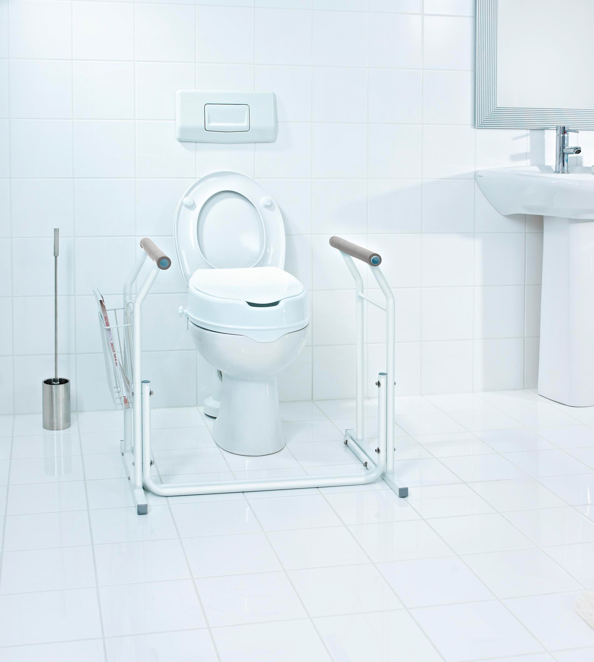Ridder WC-Aufstehhilfe »Sam«, belastbar bis 100 kg, mobile WC-Aufstehhilfe