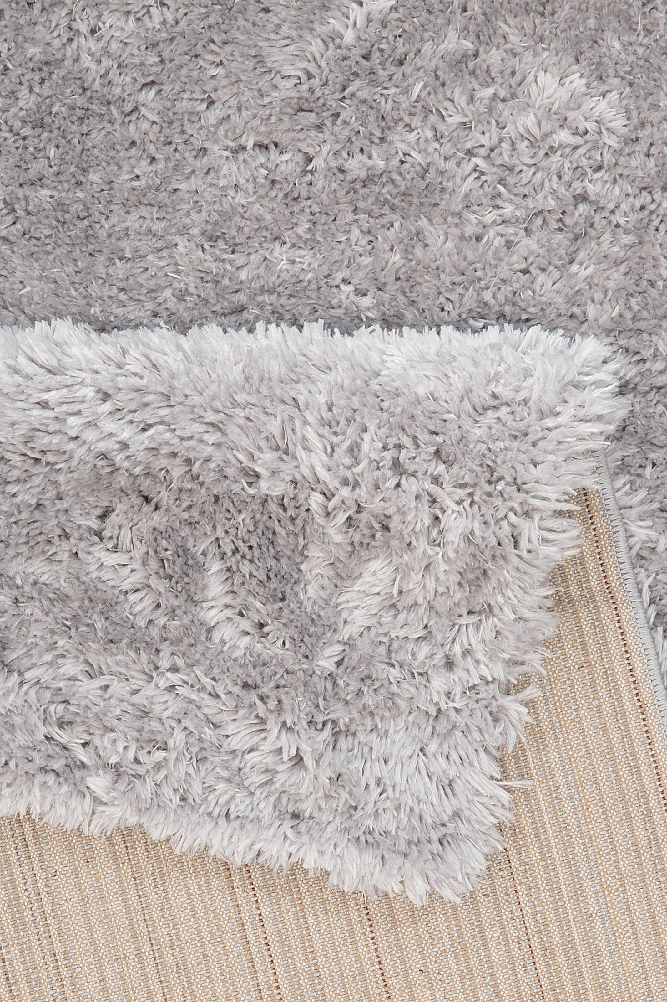 my home Hochflor-Läufer »Boldo«, rechteckig, 50 mm Höhe, besonders weich durch Mikrofaser, Shaggy Teppich