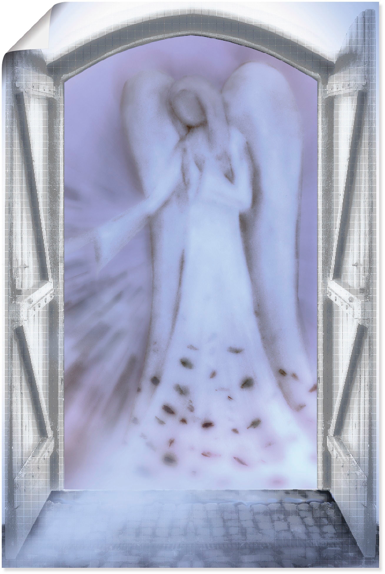 Artland Wandbild »Fensterblick - Engel vor der Tür«, Religion, (1 St.), als  Alubild, Outdoorbild, Leinwandbild, Poster in verschied. Größen auf Raten  bestellen