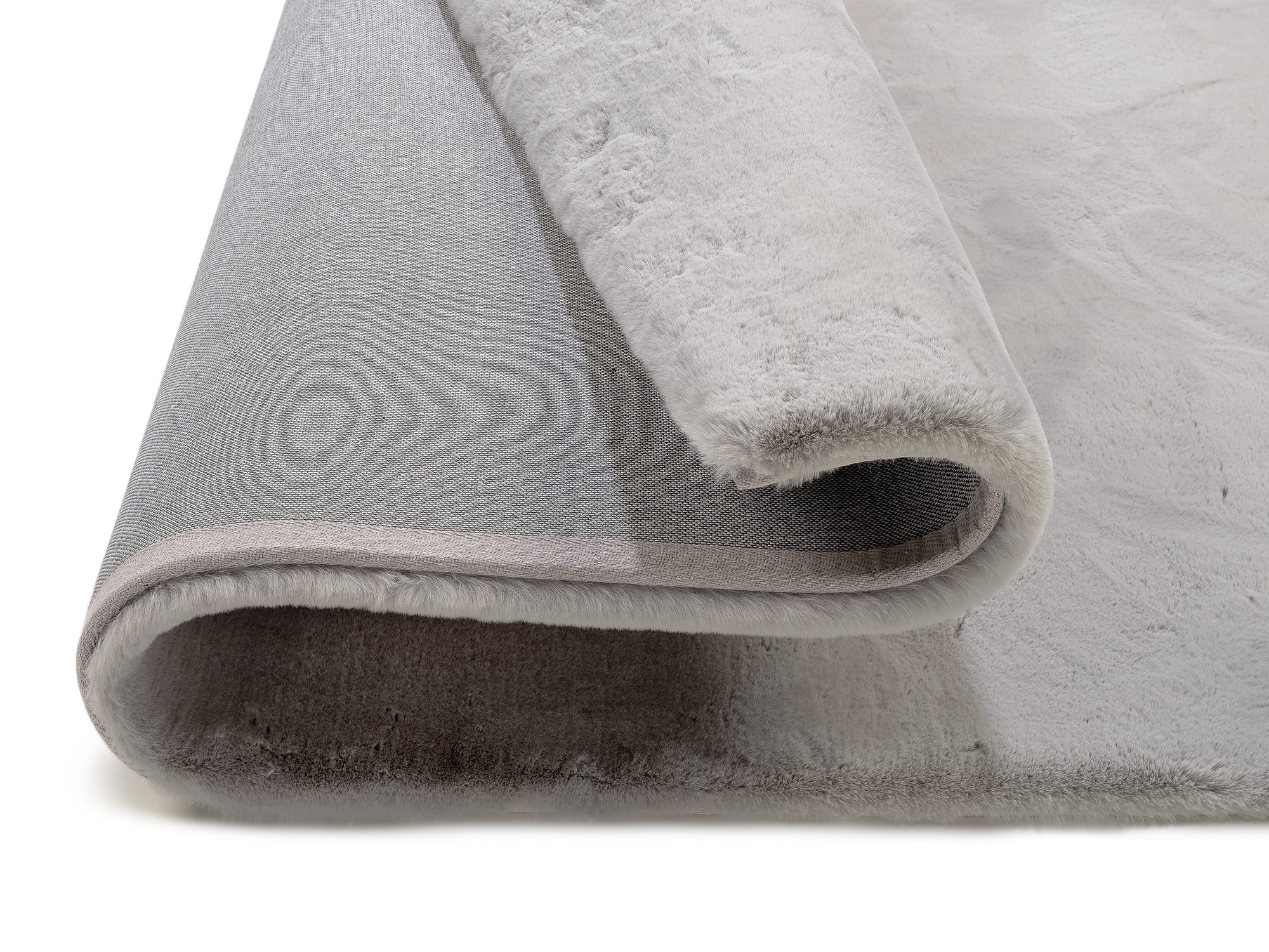 OCI DIE TEPPICHMARKE Teppich »ALISSA«, rechteckig, 38 mm Höhe, Kuschelig weicher Flor, Kaninchen Fell Haptik, getuftet