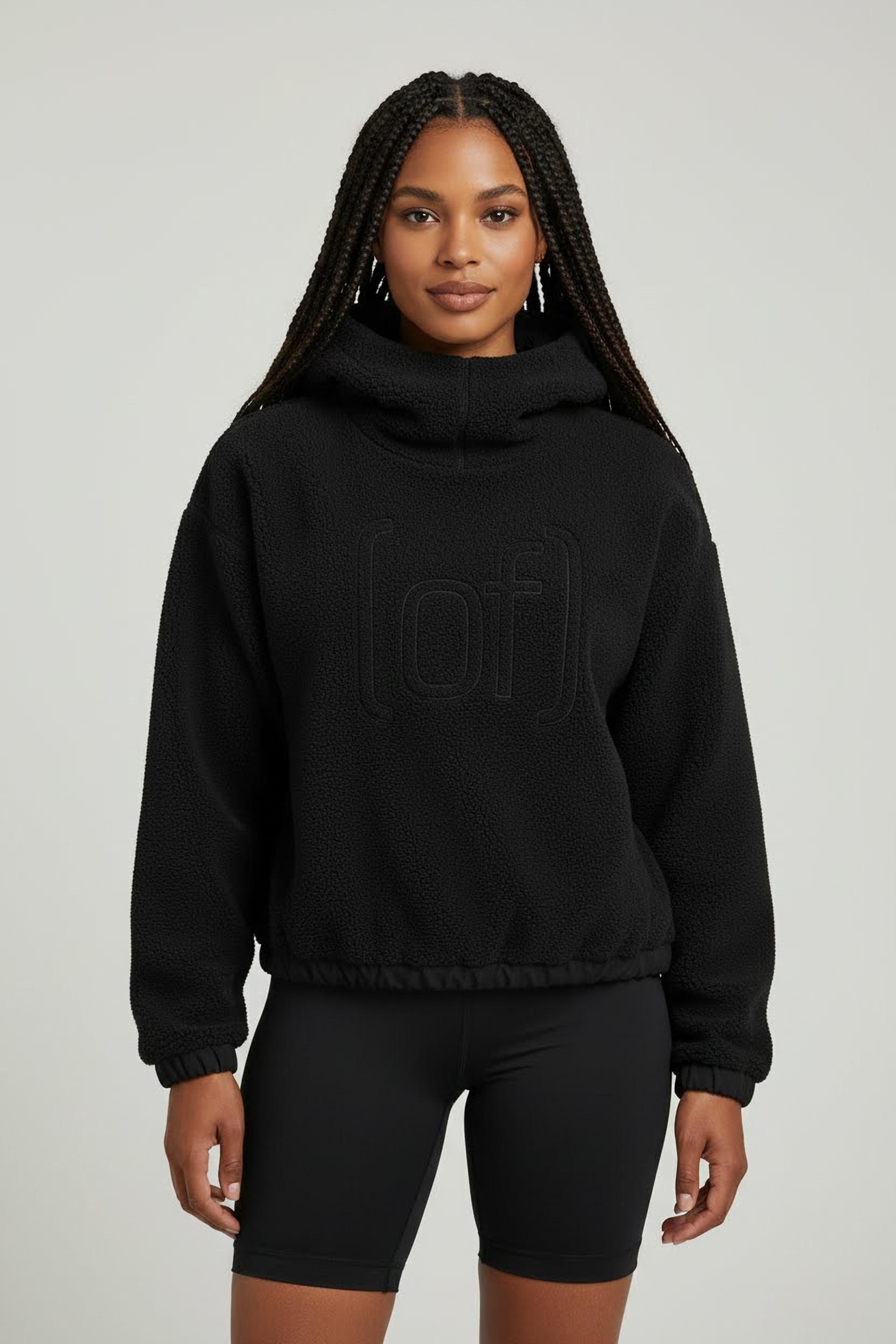CMP Kapuzenpullover Oversize-Schnitt, mit verstellbarer Kapuze, aus Polyester