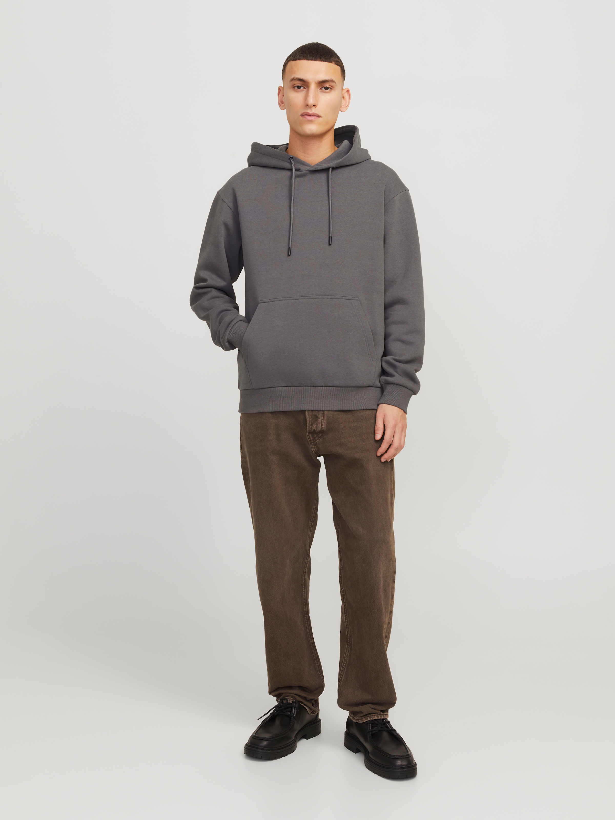 Jack & Jones Kapuzensweatshirt »JJEBRADLEY SWEAT HOOD NOOS«, mit Känguru Tasche