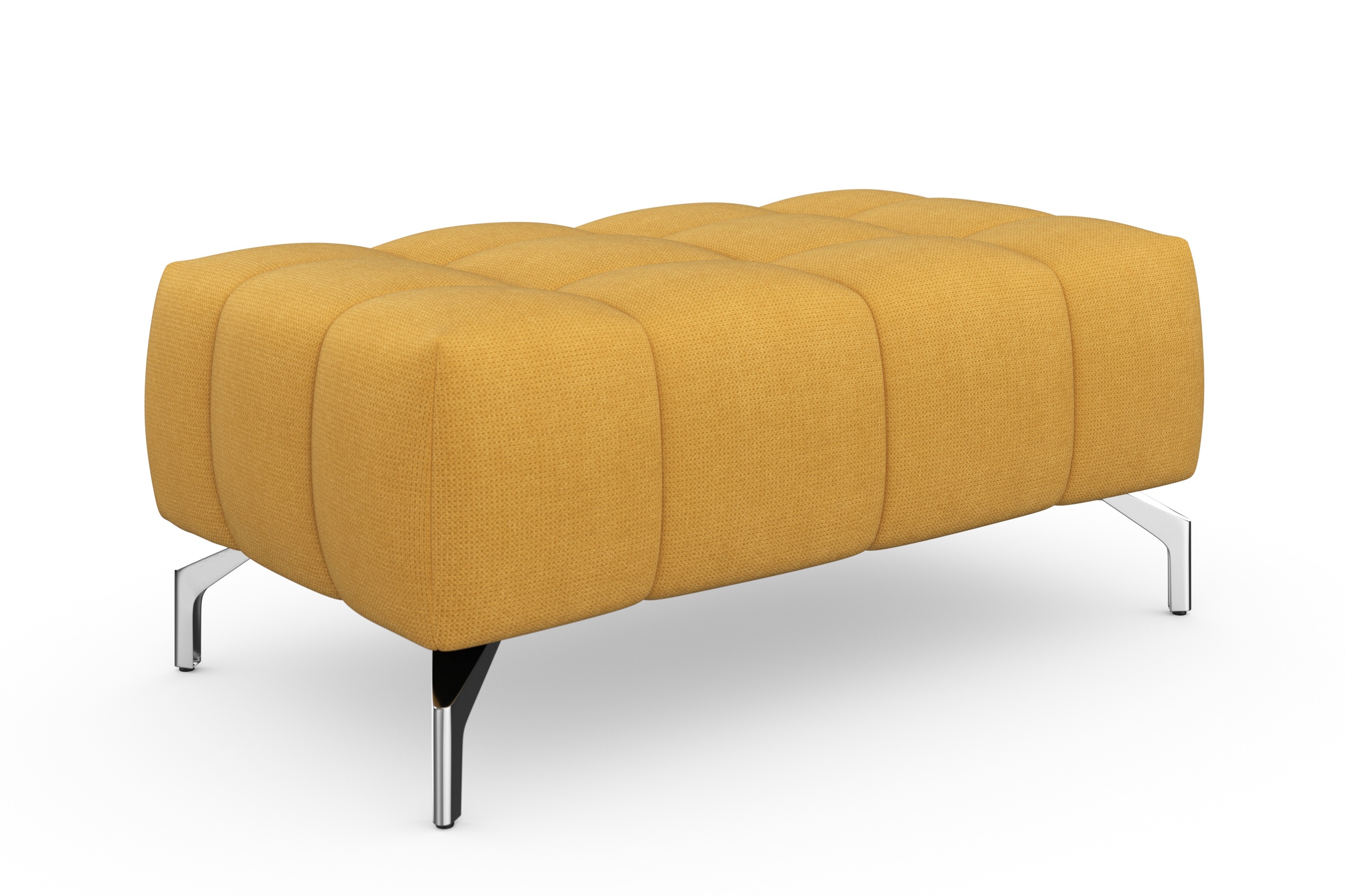 sit&more Hocker »Cool« mit silberfarbenen Füßen