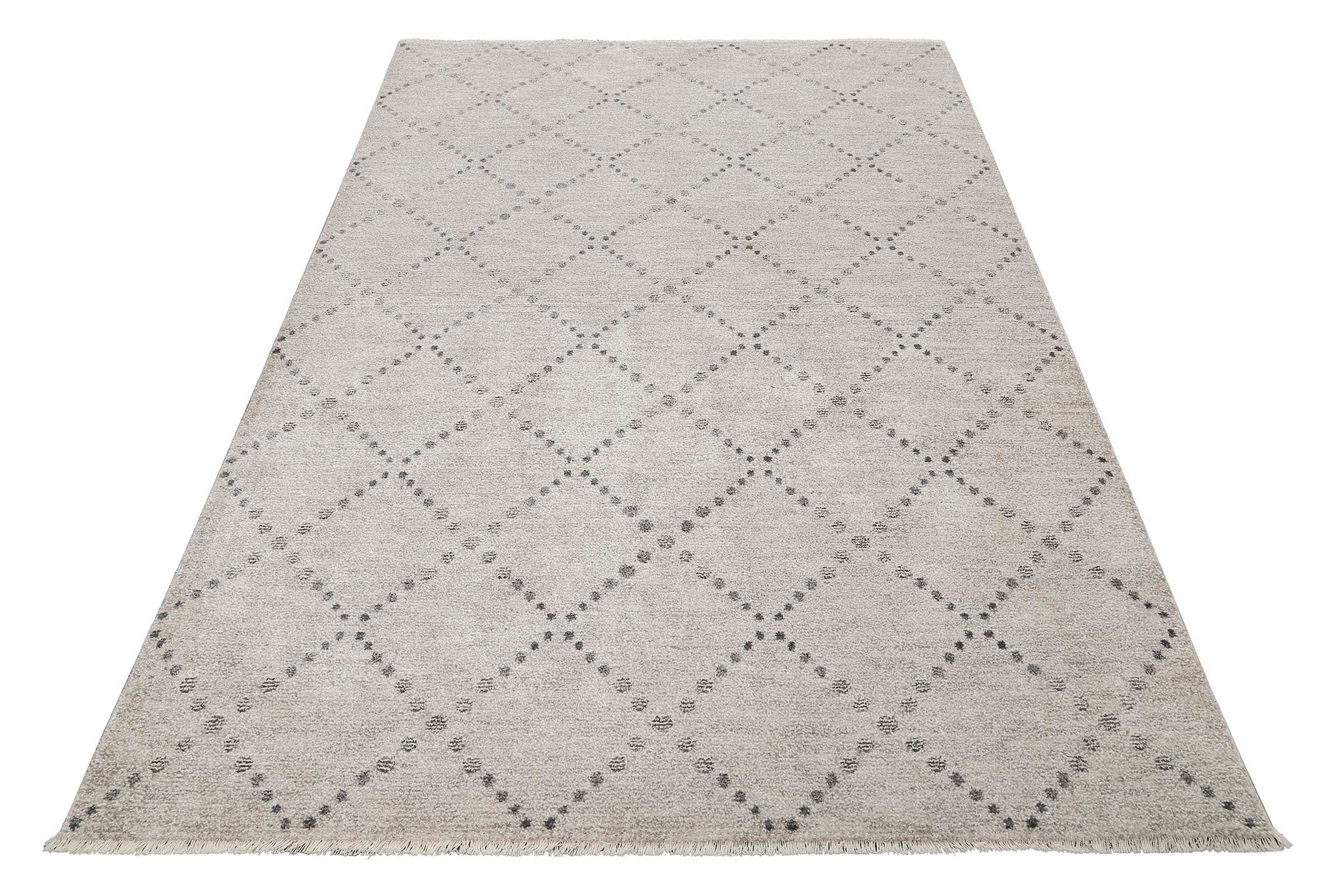 Esprit Teppich »Ina« rechteckig 12 mm Höhe Kurzflorteppich, gewebt, geometrisch, modern, Wohnzimmer, streifen
