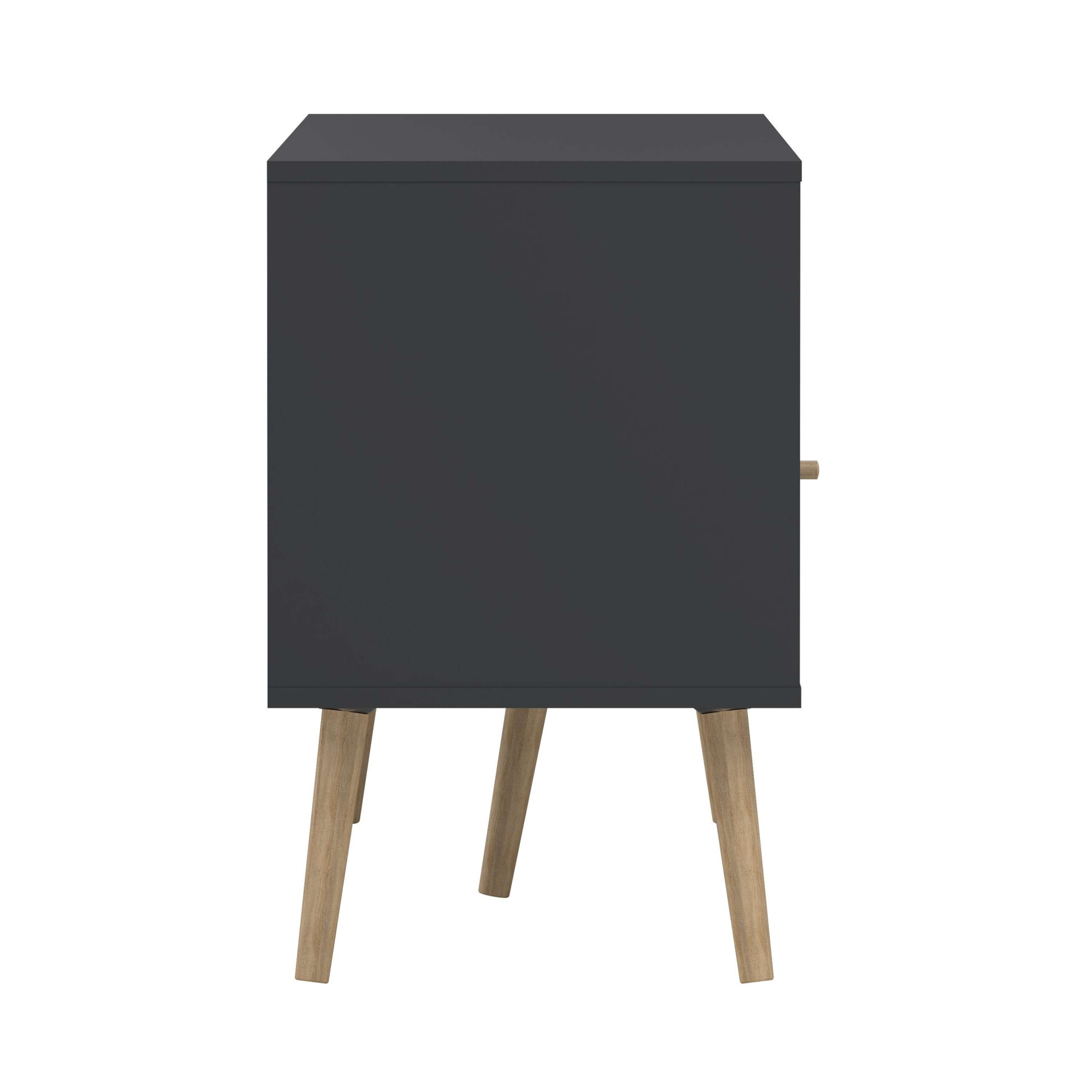andas TV-Board »Bodo TV-Möbel, TV-Unit, Mediamöbel, Regal«, 2 Schubladen und 4 offene Fächer, Beine und Griffe aus Massivholz