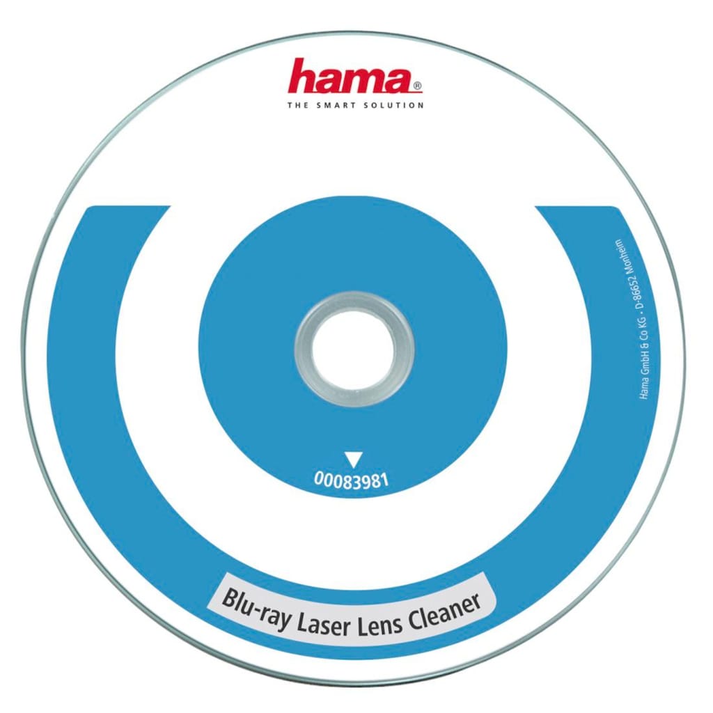 Hama Reinigungs-CD »Blu-ray-Laserreinigungsdisc Blu-Ray Player Reinigungs-CD«