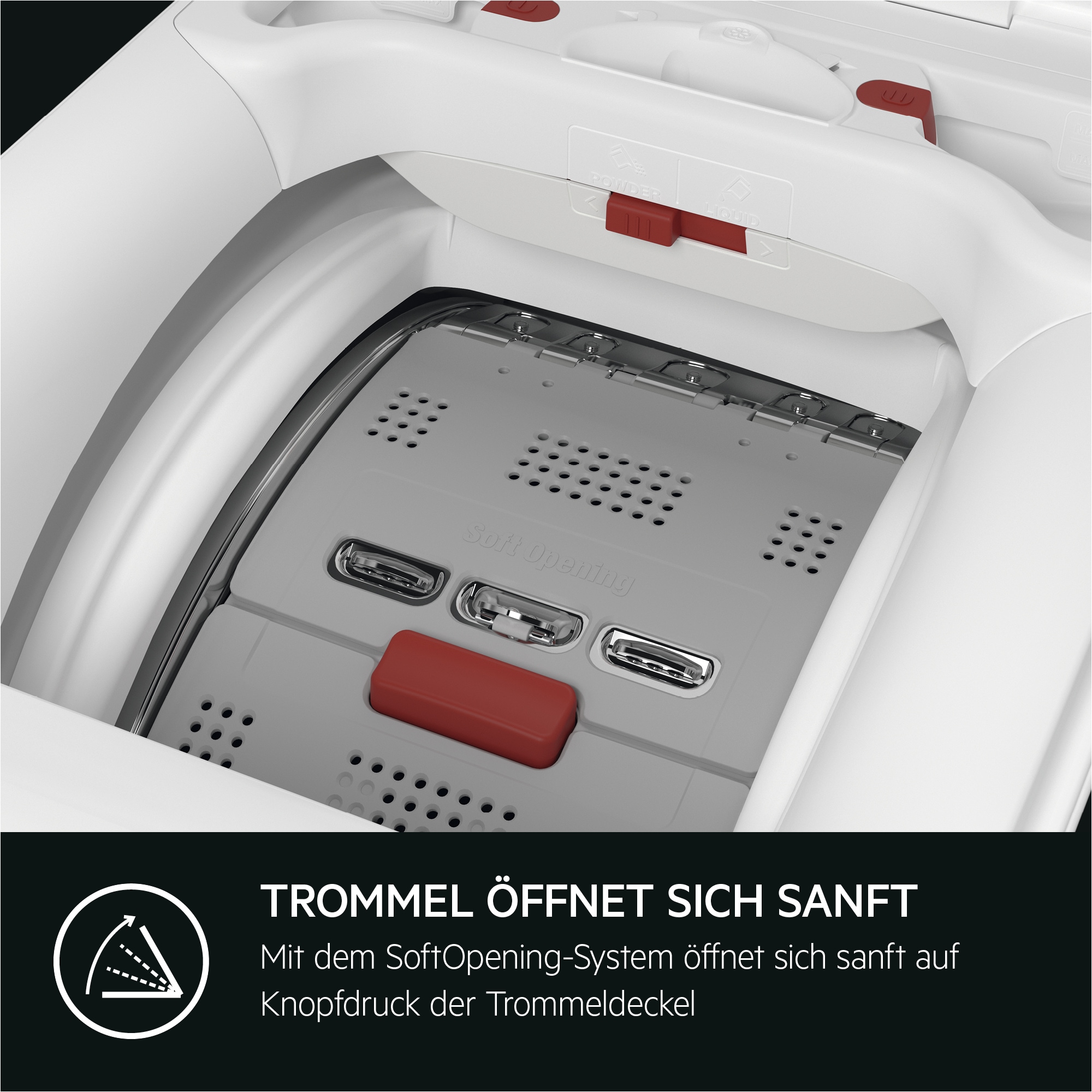 AEG Waschmaschine Toplader 6000 »LTR6A360TL« 6 kg 1300 U/min Anti-Allergie-Programm: Entfernt zuverlässig Viren und Bakterien