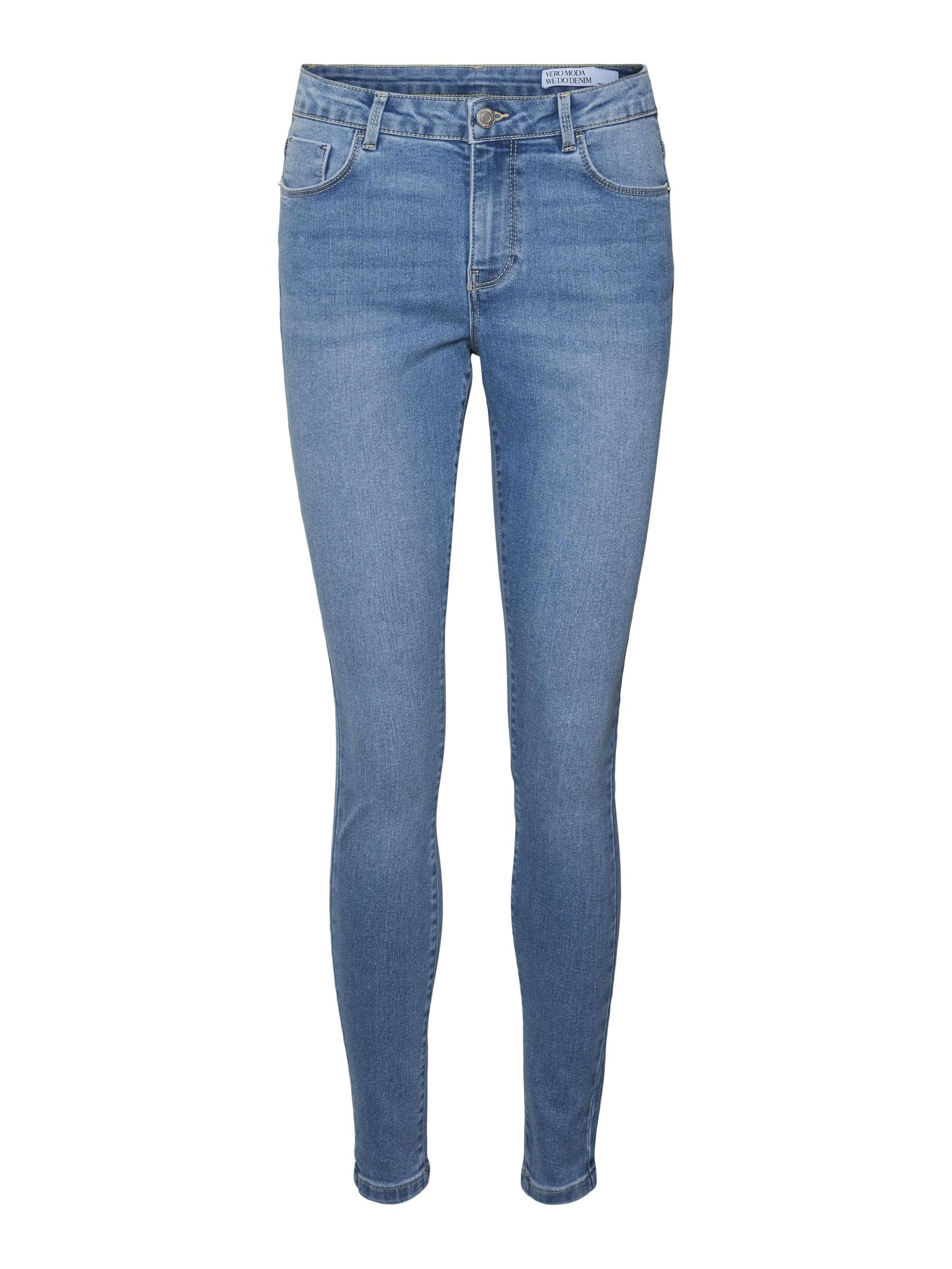 Vero Moda Skinny-fit-Jeans »VMELLY MR SKINNY JEANS BLUE NOOS«