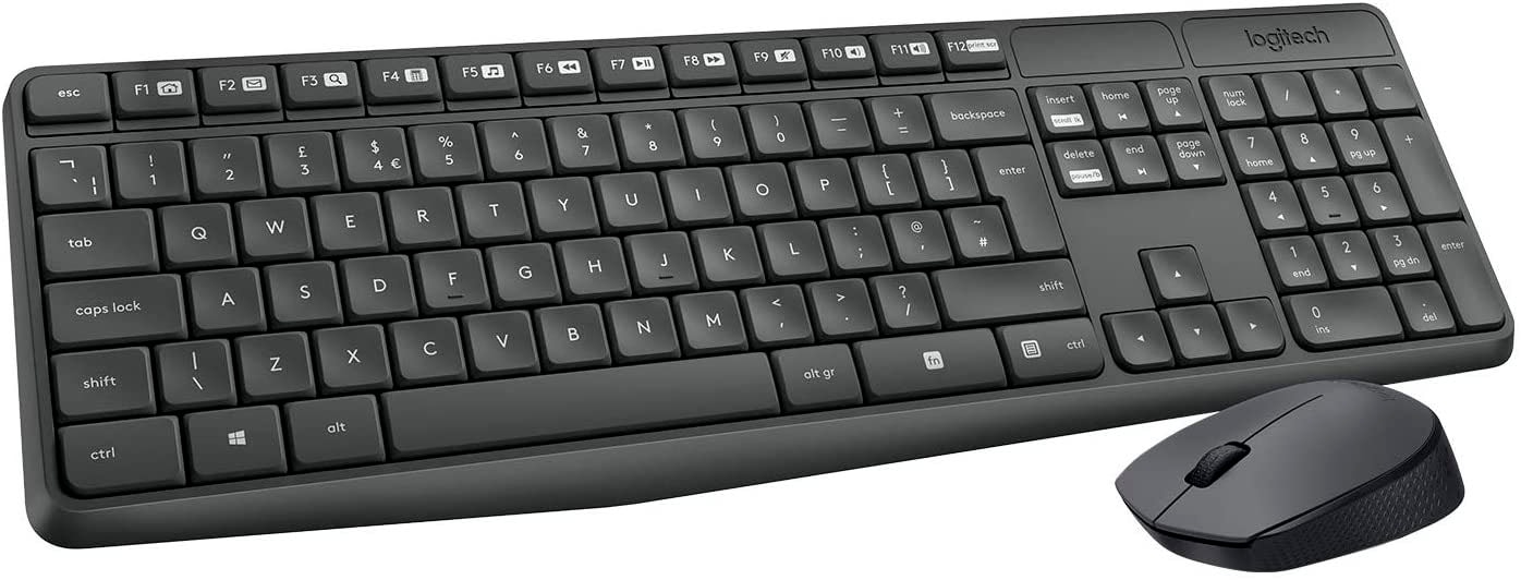 Logitech Tastatur »Wireless Combo MK235 - DE-Layout«