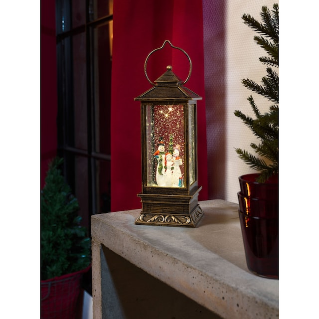 KONSTSMIDE LED Laterne »Weihnachtsdeko«, 1 flammig-flammig, LED  Schneelaterne mit Schneemännern online kaufen | mit 3 Jahren XXL Garantie
