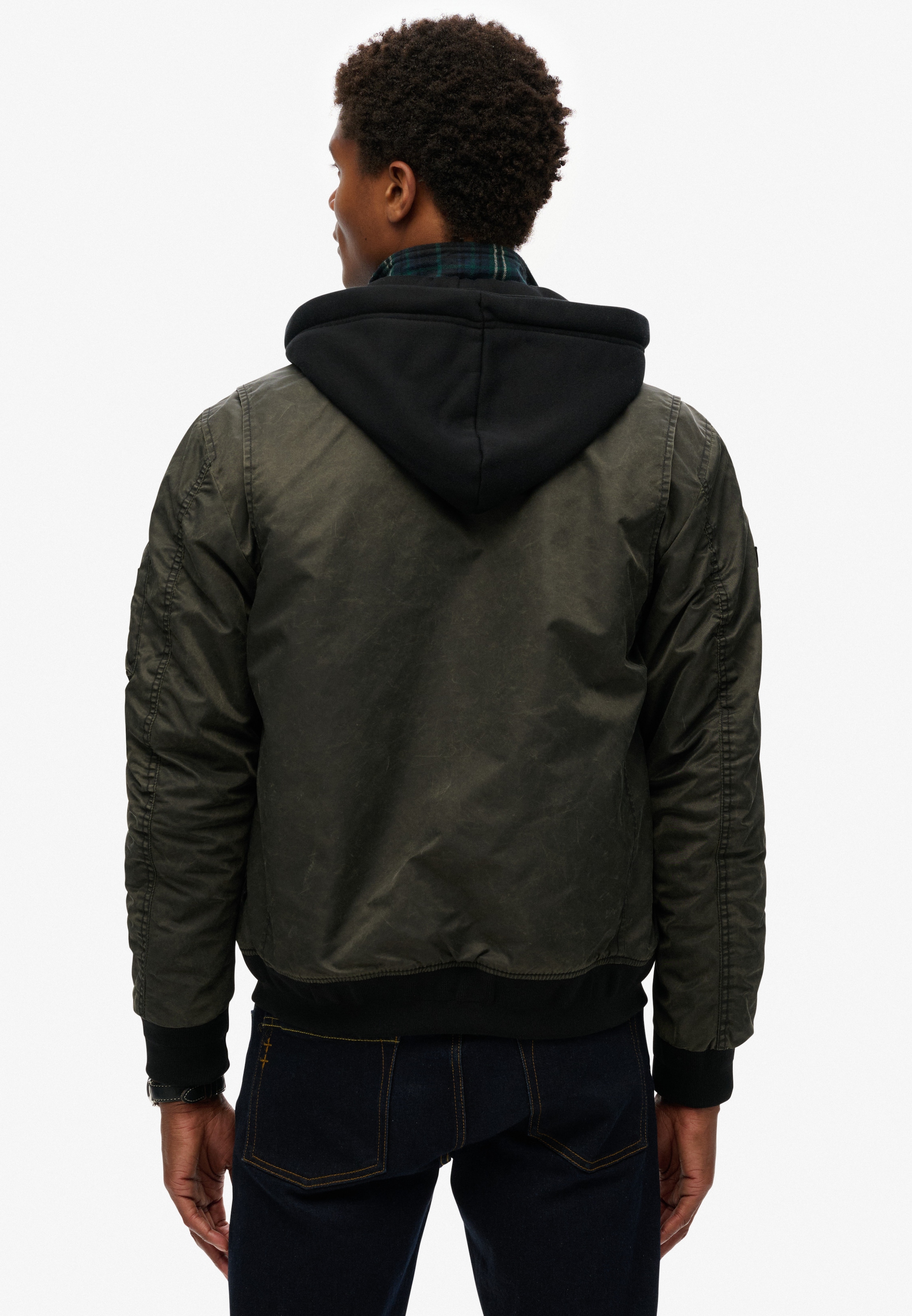Superdry Parka »MILITARY MA1 BOMBER JACKET« ohne Kapuze