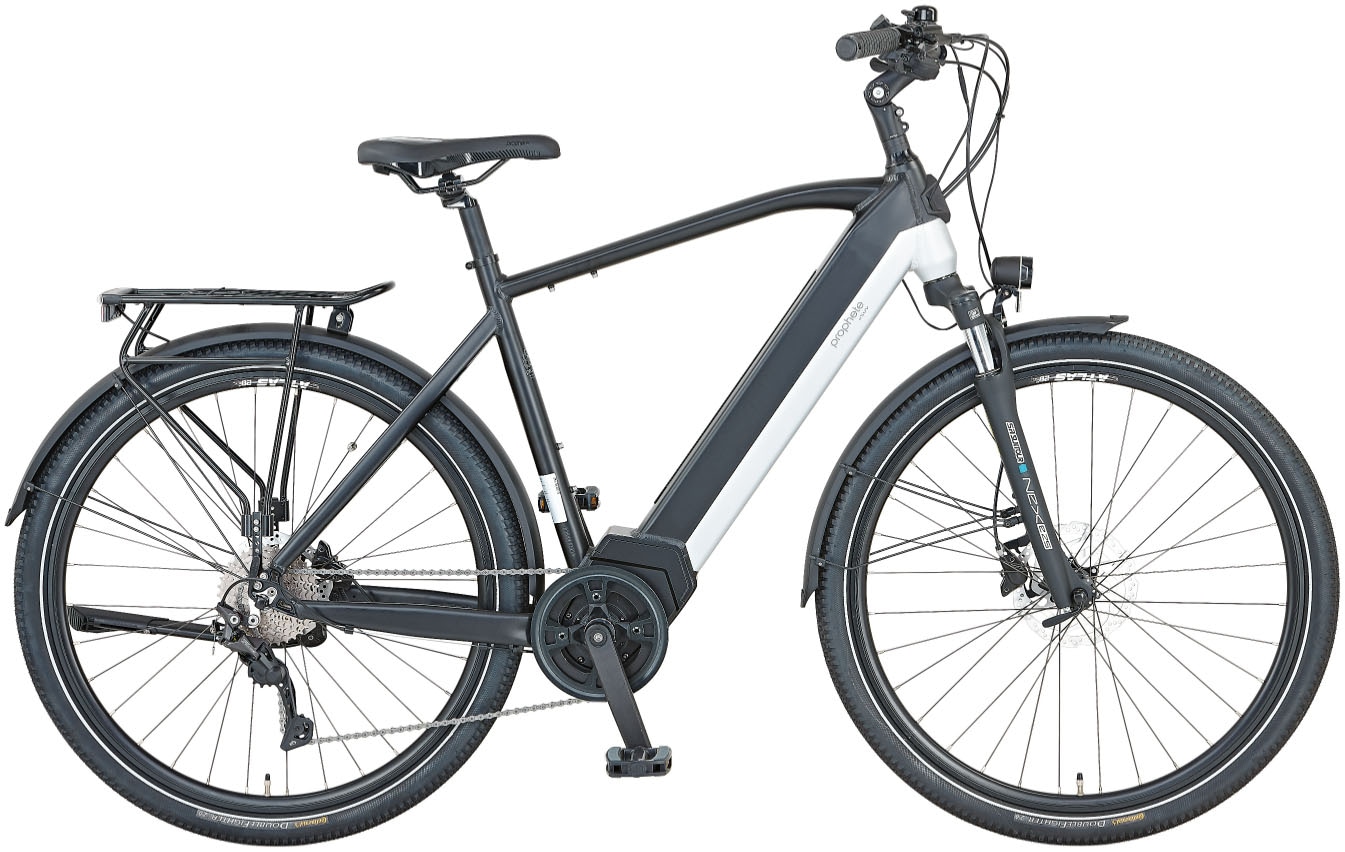 E-Bike »Entdecker 5.0«, 10 Gang, Shimano, Deore, Mittelmotor 250 W, Pedelec,...