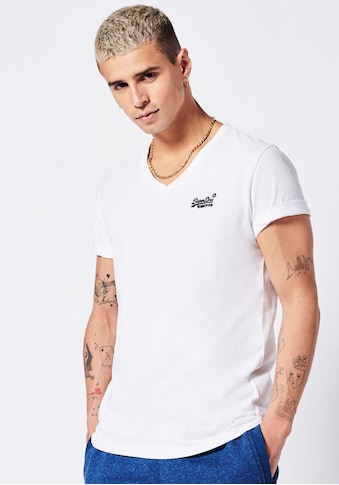 Superdry V-Shirt »VINTAGE LOGO EMB VEE« kaufen