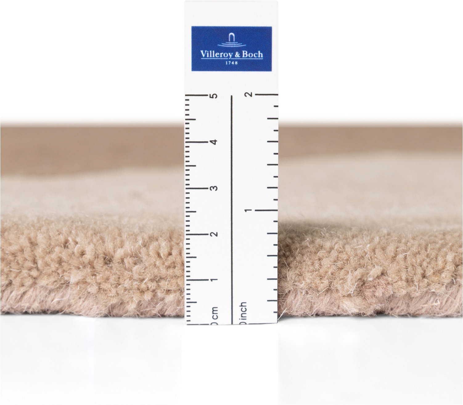 Villeroy & Boch Wollteppich »Muse« rechteckig 17 mm Höhe Wolle, Natur,Handgemacht, Abstrakt, Kurzflor, Wohnzimmer, Schlafzimmer