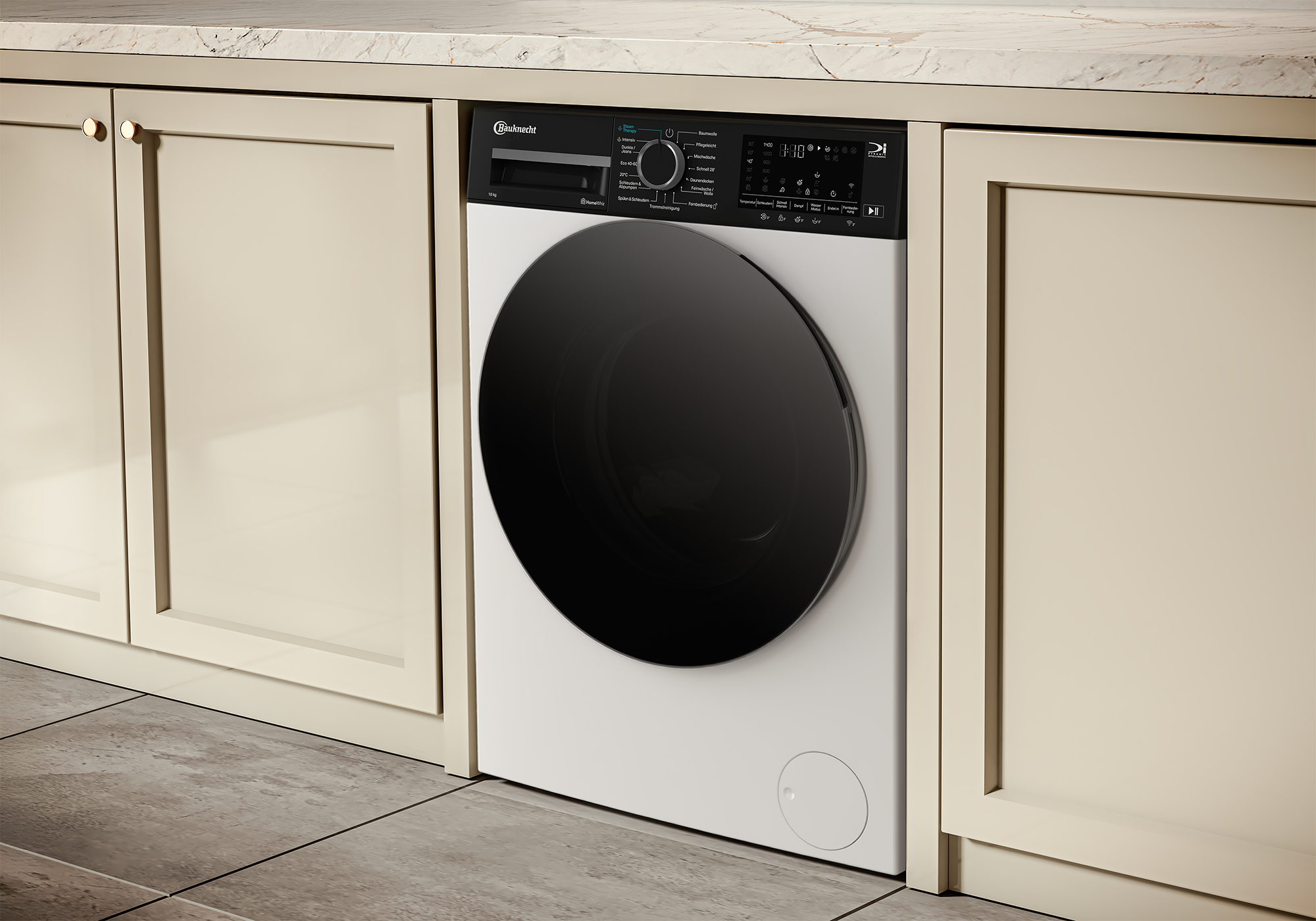 BAUKNECHT Waschmaschine »B WM Smart Eco 10A« 10 kg 1400 U/min HomeWhiz – Smarte Vernetzung für mehr
Komfort