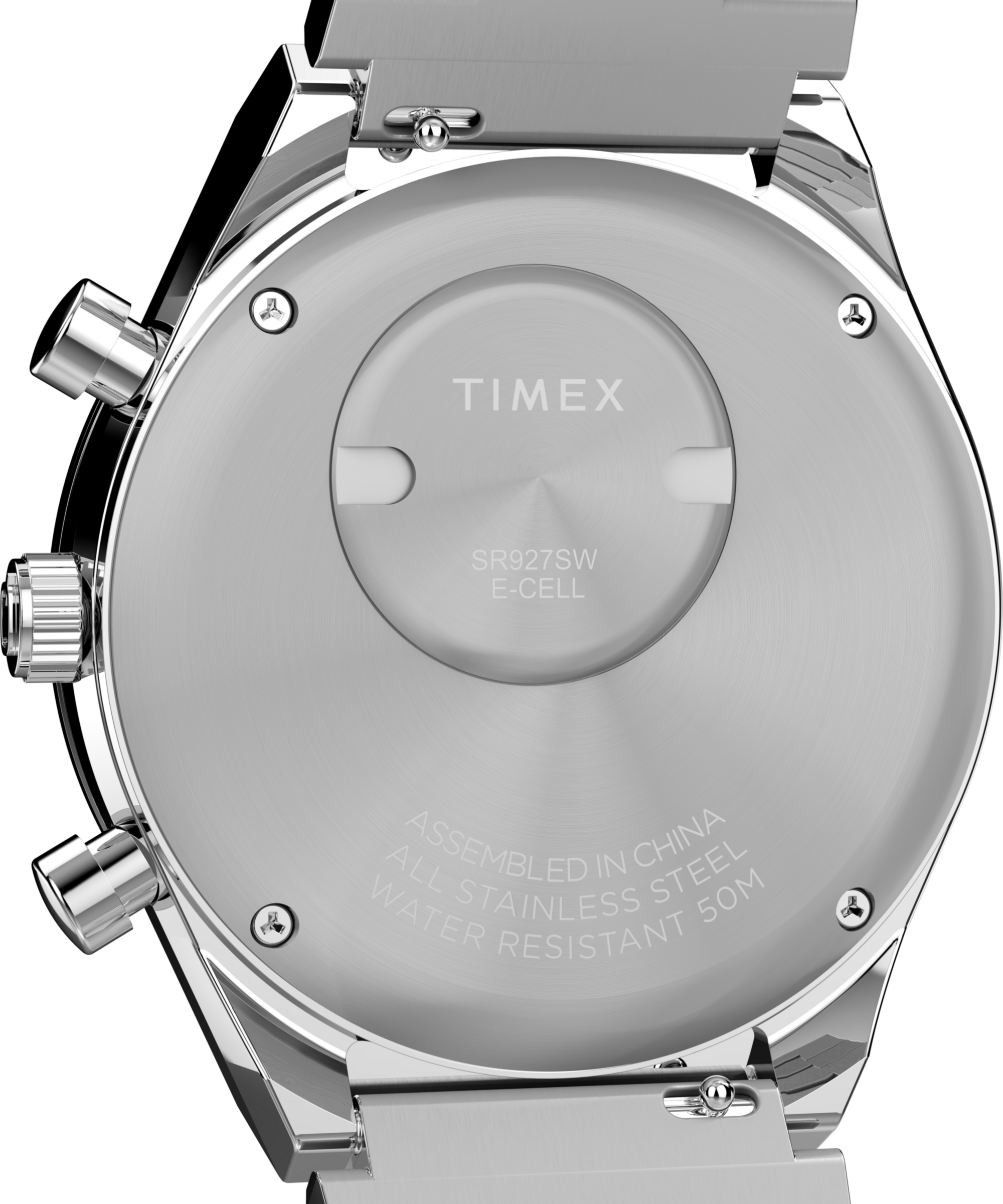 Timex Chronograph »DIVER INSPIRED« Quarzuhr, Armbanduhr, Damenuhr, Edelstahlarmband,Stoppfunktion,Datum