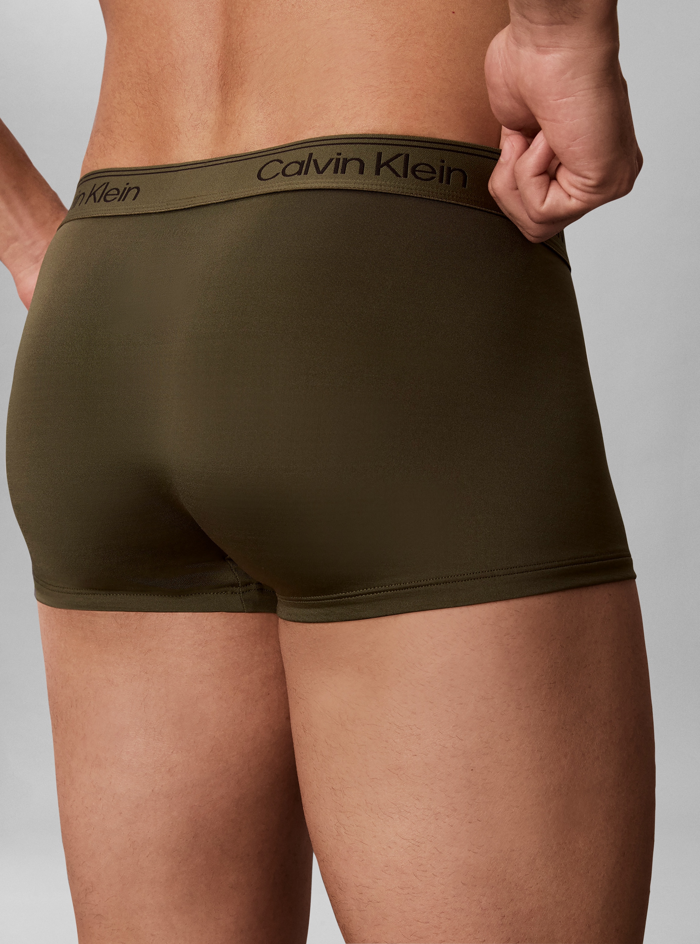 Calvin Klein Underwear Trunk »LOW RISE TRUNK 5PK« Packung, 5er-Pack, 5 Stk. Mit elastischem Bund