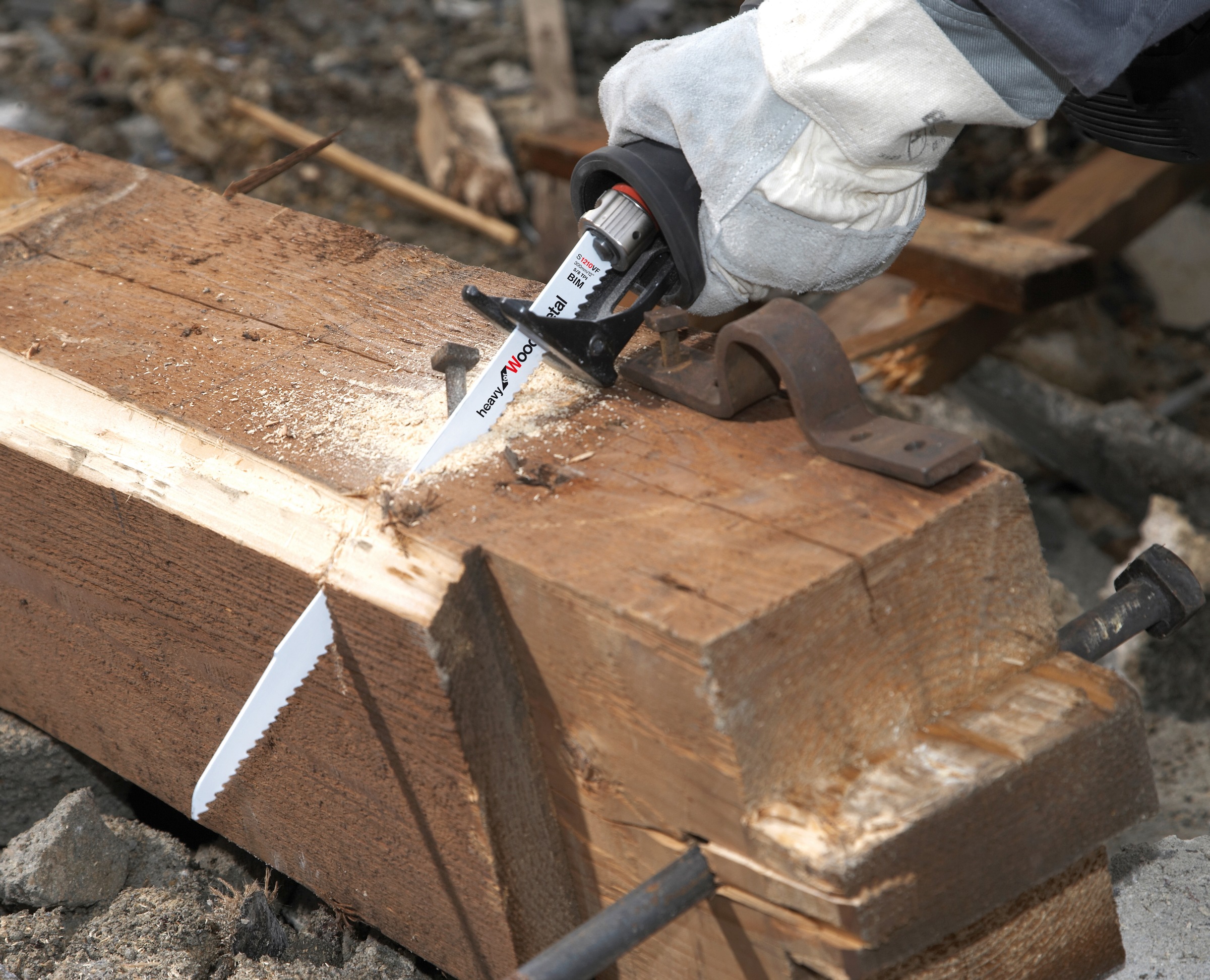 Bosch Professional Säbelsägeblatt »S 611 DF Heavy for Wood and Metal«, (100 St.)