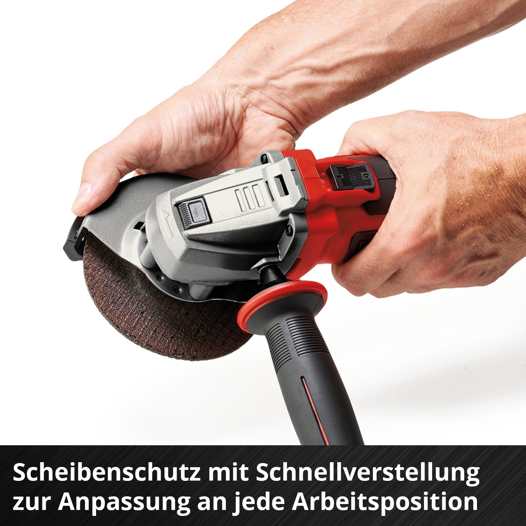 Einhell Akku-Winkelschleifer »TE-AG 18/125-2 Li (1x4,0Ah)«, Inkl. Akku und Ladegerät