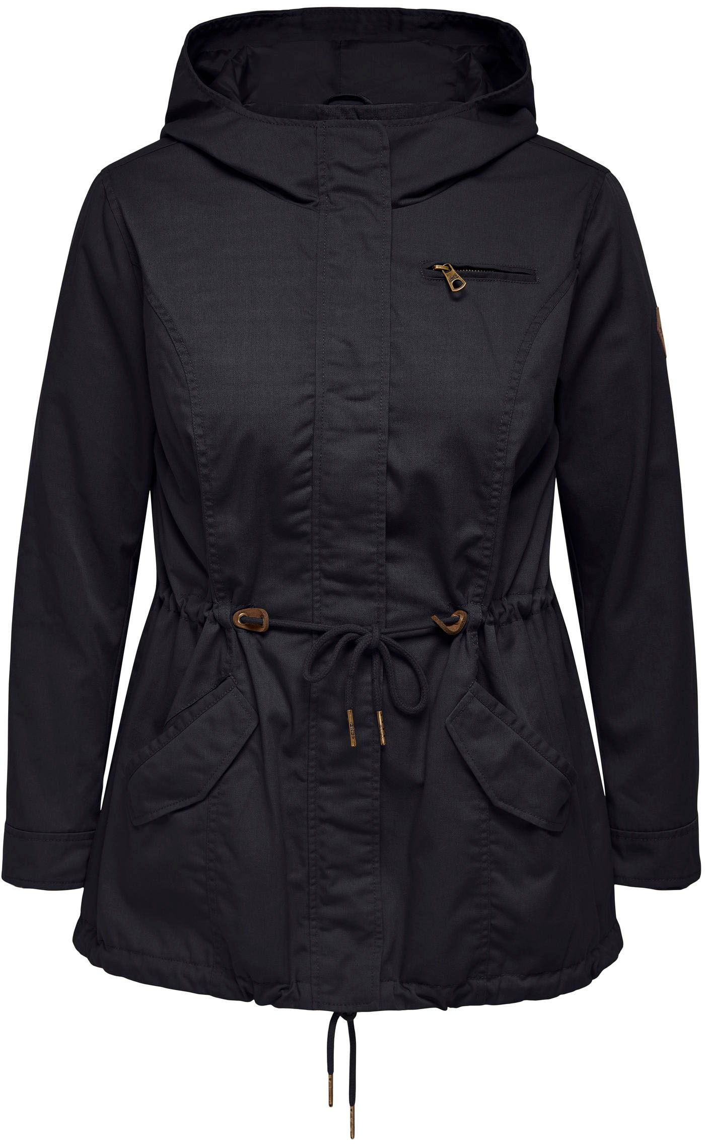 ONLY CARMAKOMA Parka »CARLORCA SPRING CANVAS PARKA OTW NOOS«, mit Kapuze kaufen