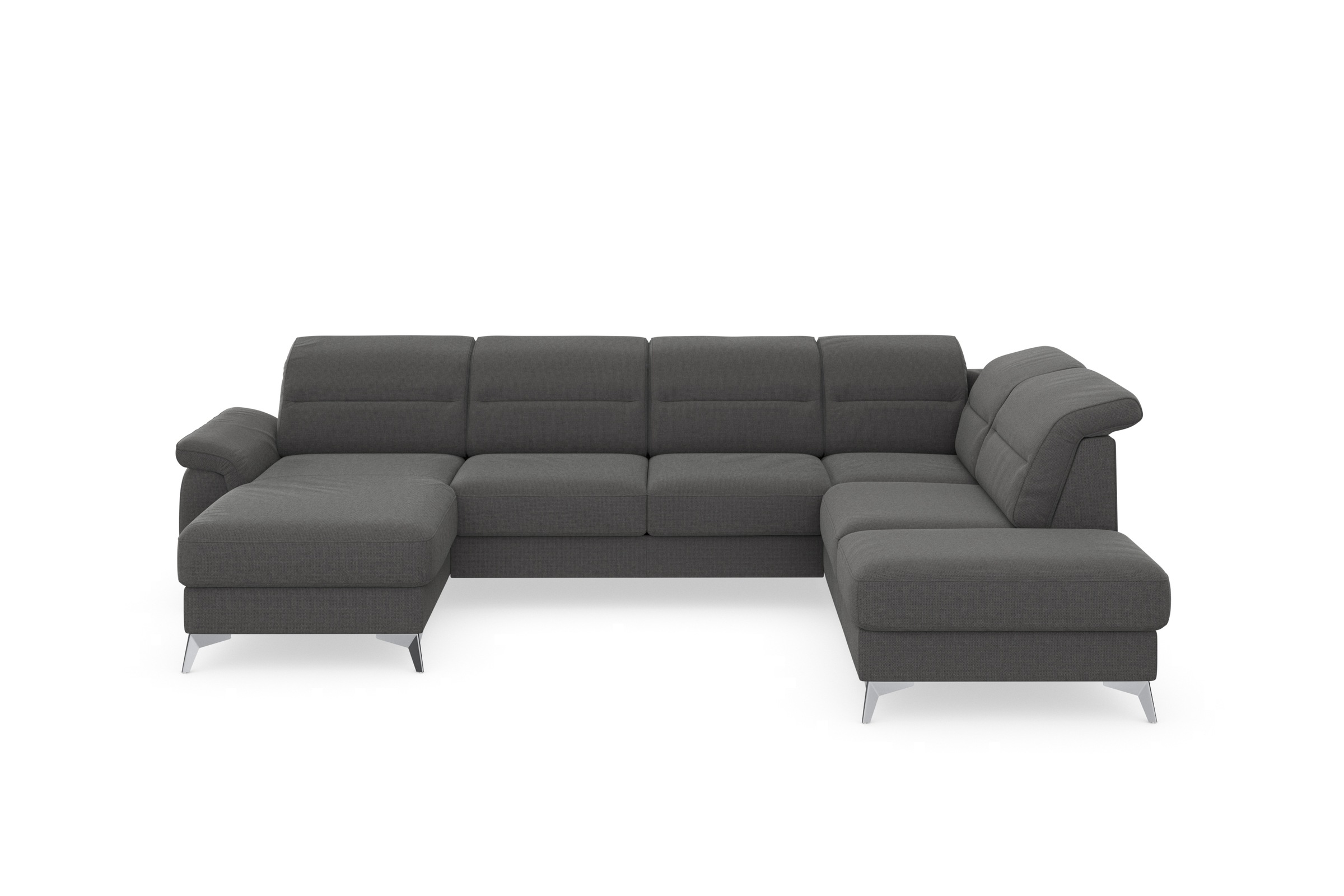 sit&more Wohnlandschaft »Sinatra U-Form«, optional mit Kopfteilverstellung und Armteilfunktion etc.