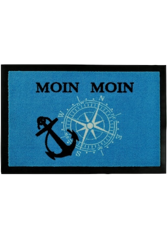 HANSE Home Fußmatte »Moin Moin«, rechteckig, 7 mm Höhe, mit Spruch, Schrift Design,... kaufen
