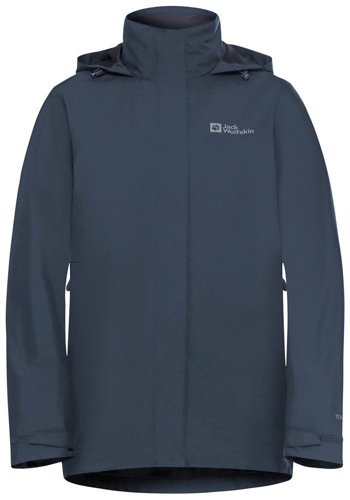Jack Wolfskin 3-in-1-Funktionsjacke »ROTWAND 3IN1 JKT W«, mit Kapuze