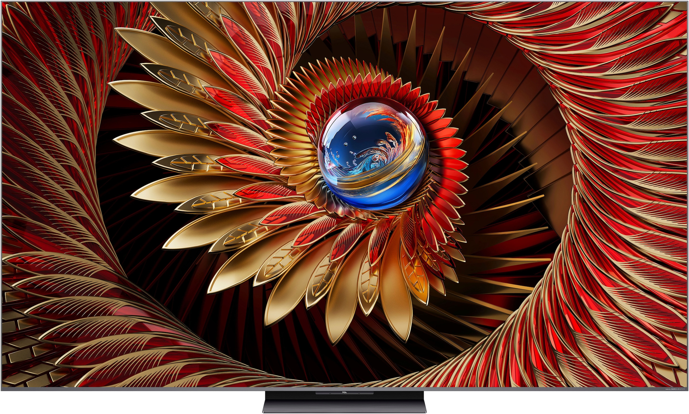 TCL QLED Mini LED-Fernseher »75Q8CX7«, 4K Ultra HD, Google TV-Smart-TV, Audio von Bang & Olufsen, Smart TV, Apple TV, 144Hz, 4K HDR, Multi-HDR