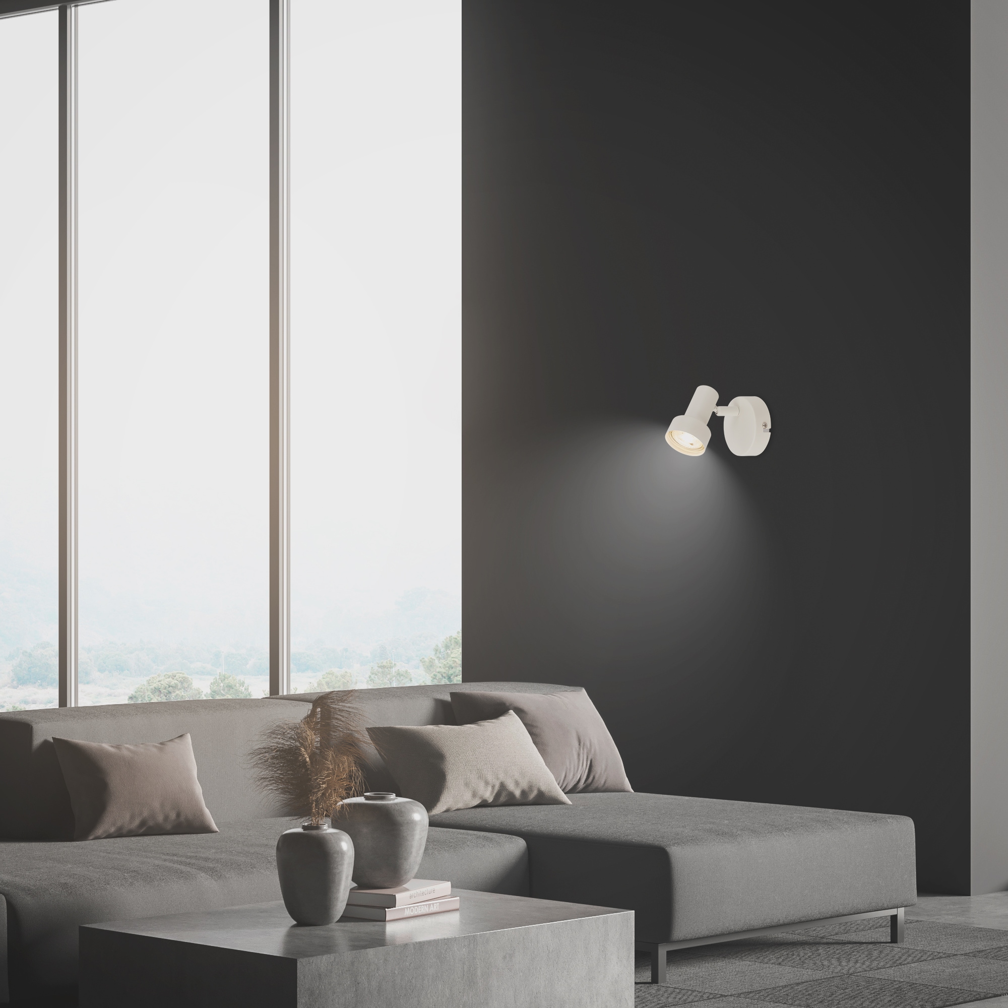 Briloner Leuchten LED Deckenspot »TAPP« GU10 1 Stk. 8x10,5 cm, Wohnzimmer, Schlafzimmer, Flur, Büro