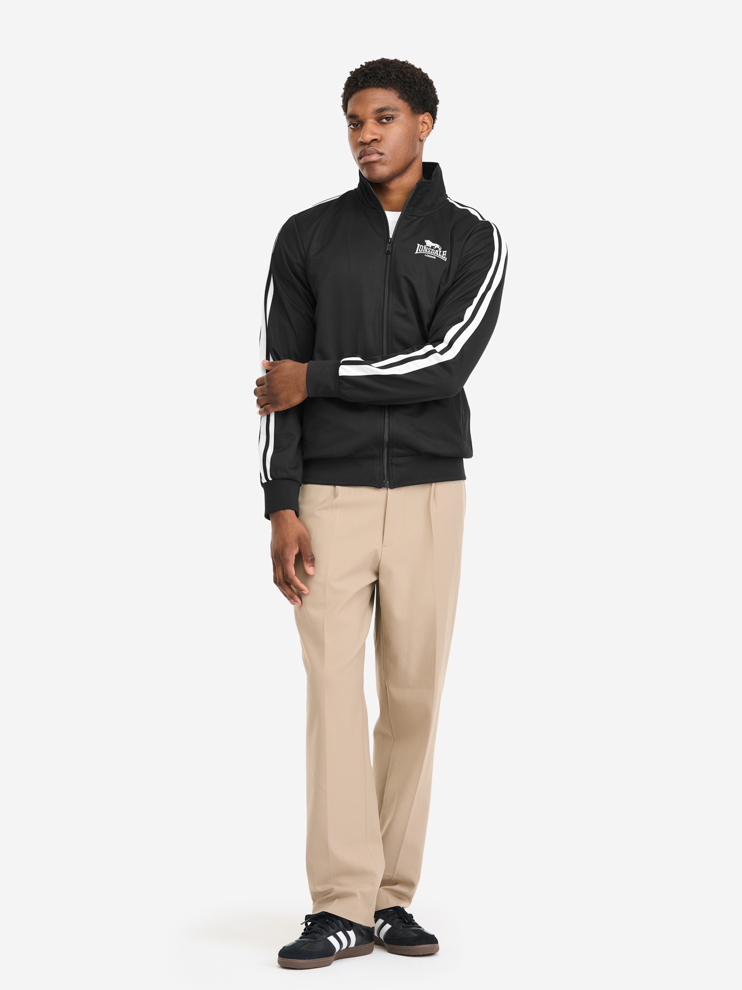 Lonsdale Trainingsjacke »HOLYAKE« 1 Stk. tlg. sportlicher Stil