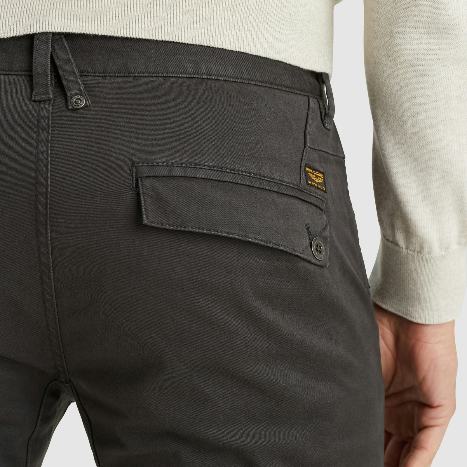 PME LEGEND Chinohose »TWIN WASP CHINO LEFT HAND STRETCH TWILL«  mit Taschen