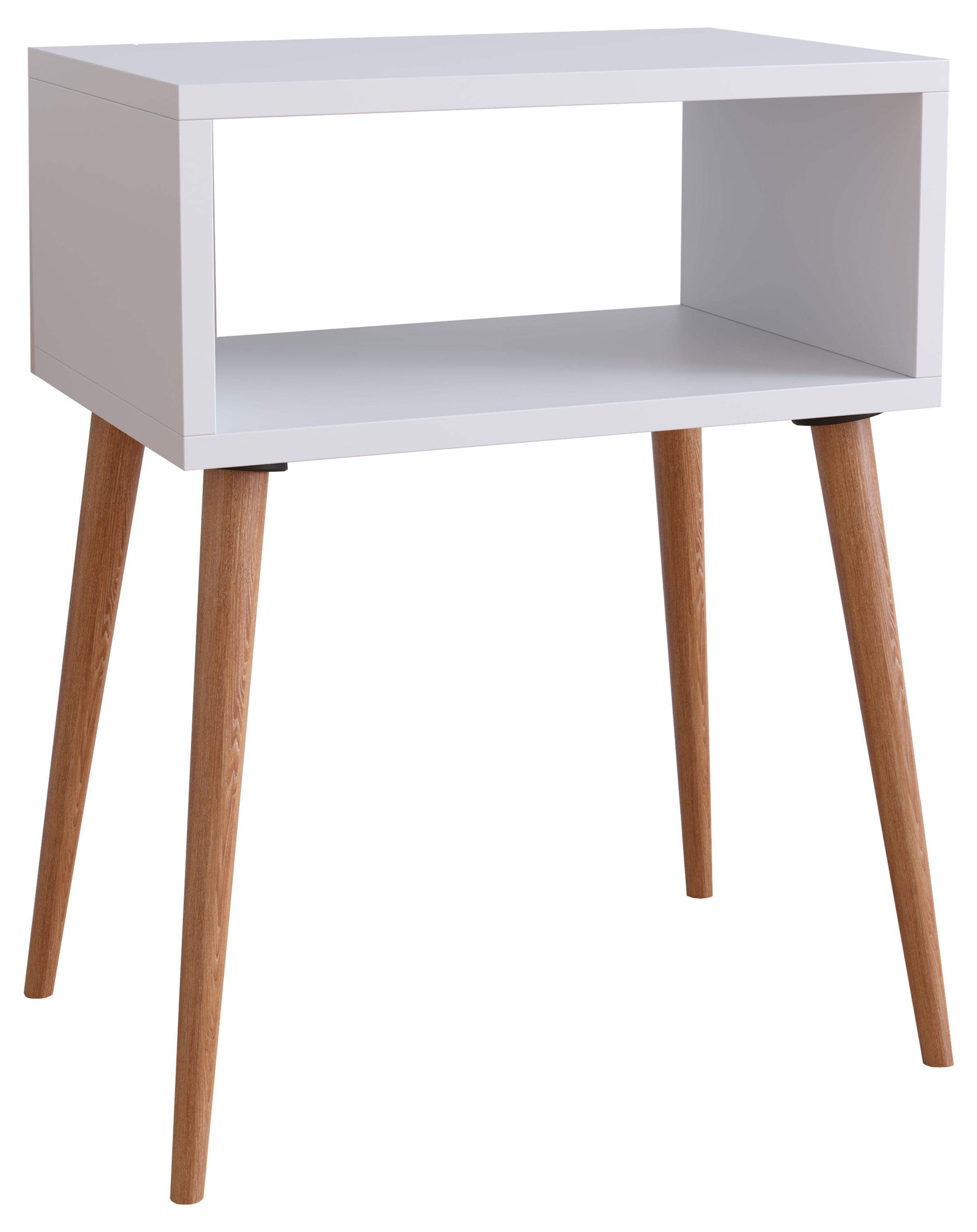 VCM Nachttisch »Holz Retro Nachttisch Beistelltisch Singol M« 1 Stk. tlg.