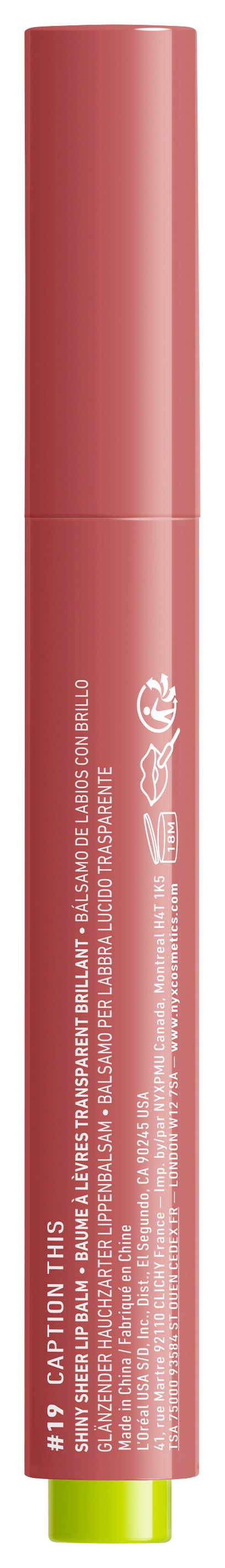 NYX Lippenstift »NYX Professional Makeup Fat Oil Slick Click«