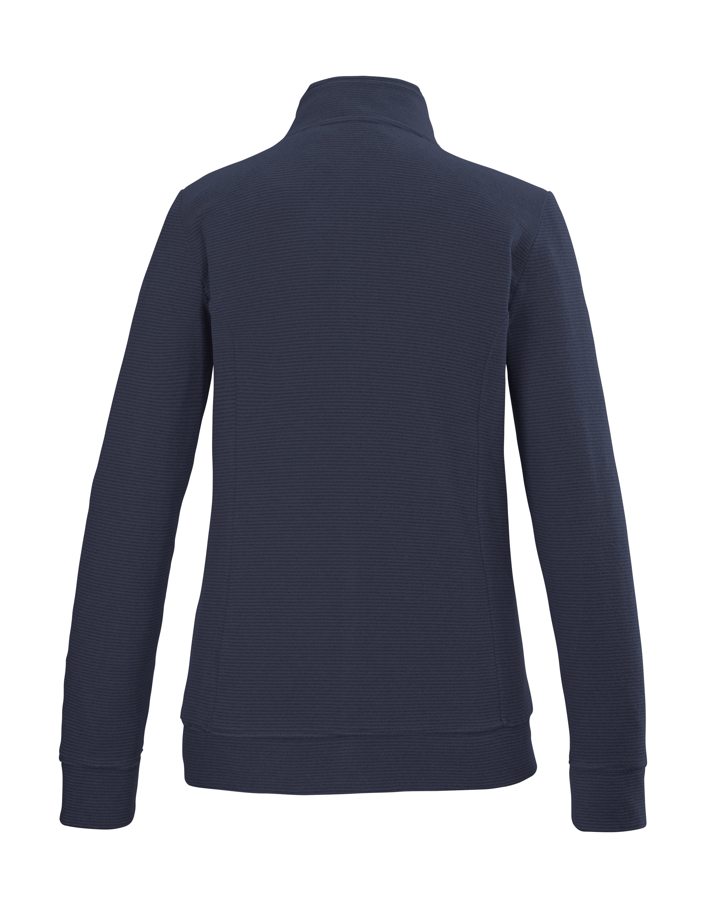 Killtec Fleecejacke »KOS 100 WMN FLC JCKT«, Gestreifte Damen-Fleecejacke mit Zipper-Taschen und Kinnschutz
