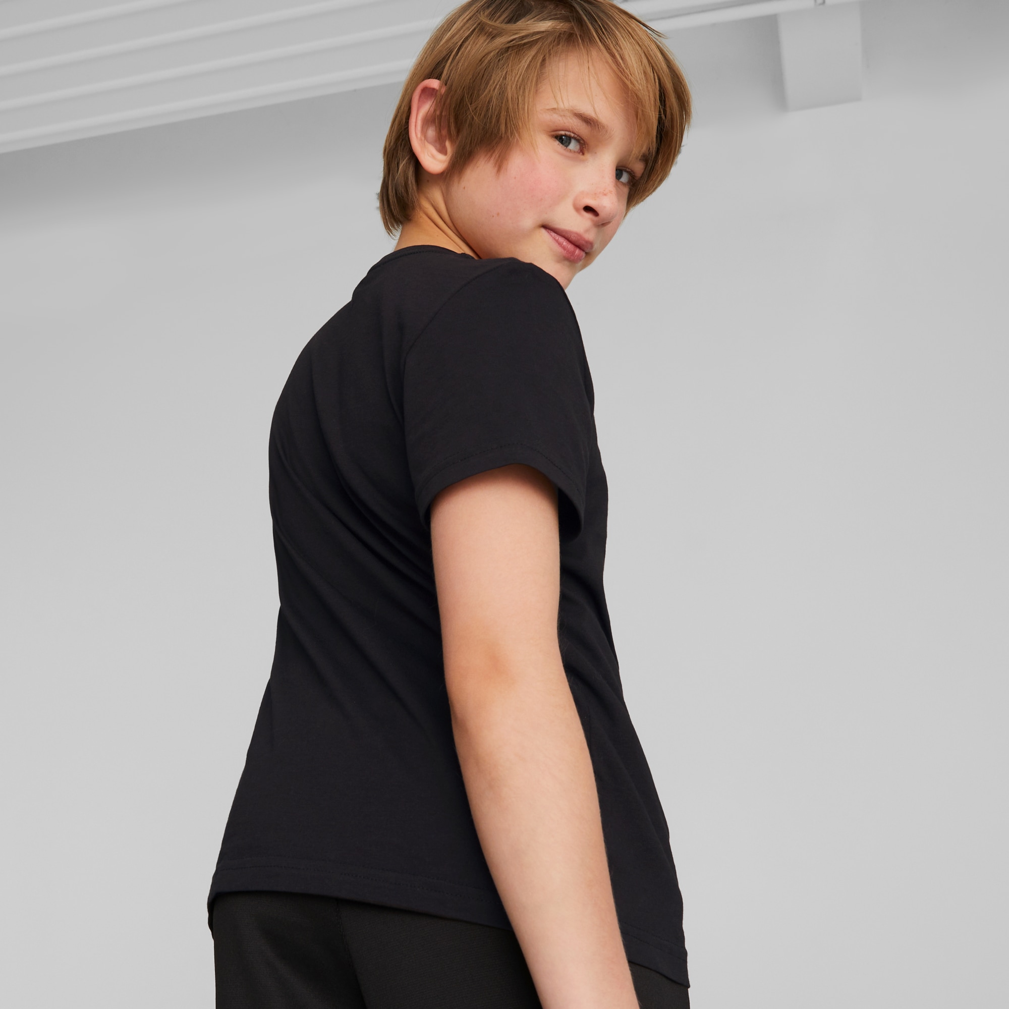 PUMA T-Shirt »ESS LOGO TEE B«