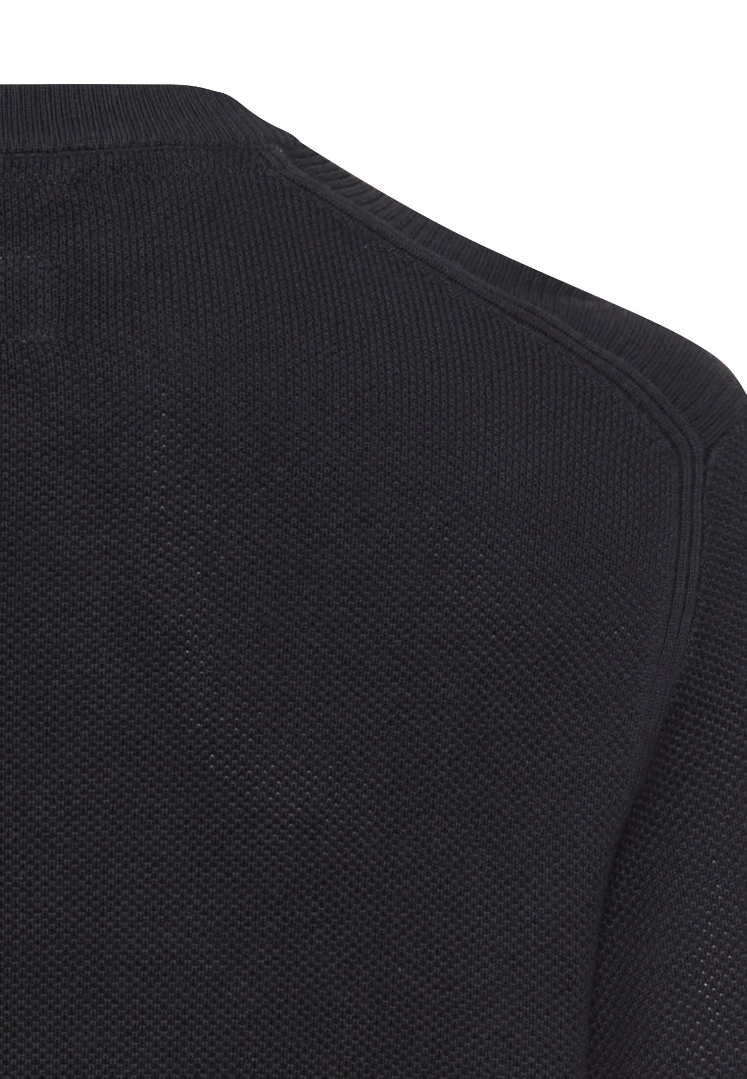 camel active Strickpullover unifarben und aus reiner Baumwolle