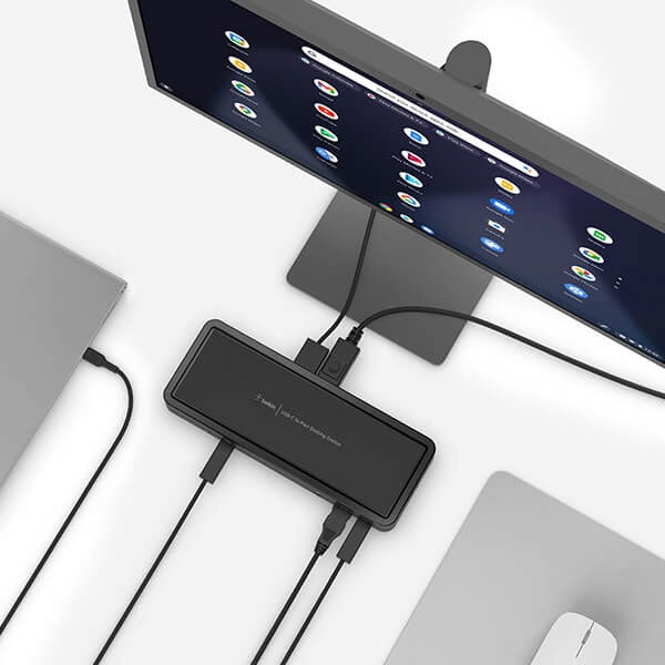 Belkin Smartphone-Dockingstation »USB-C 14-Port Triple Display Docking Station«