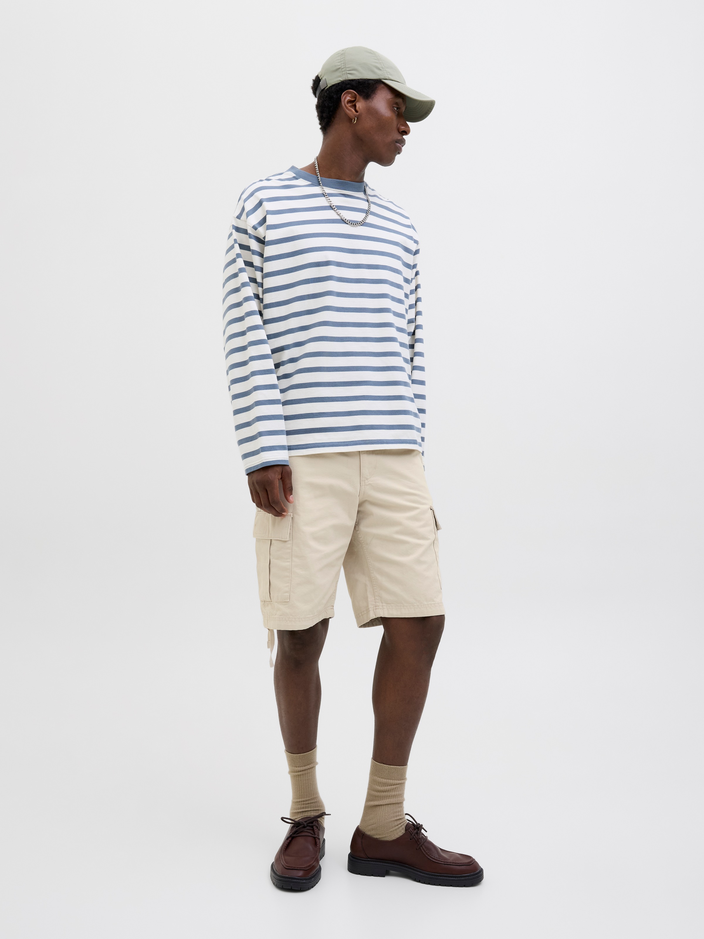 Jack & Jones Cargoshorts »JPSTCOLE BARKLEY JJCARGO SHORTS SN«, mit Cargo Taschen