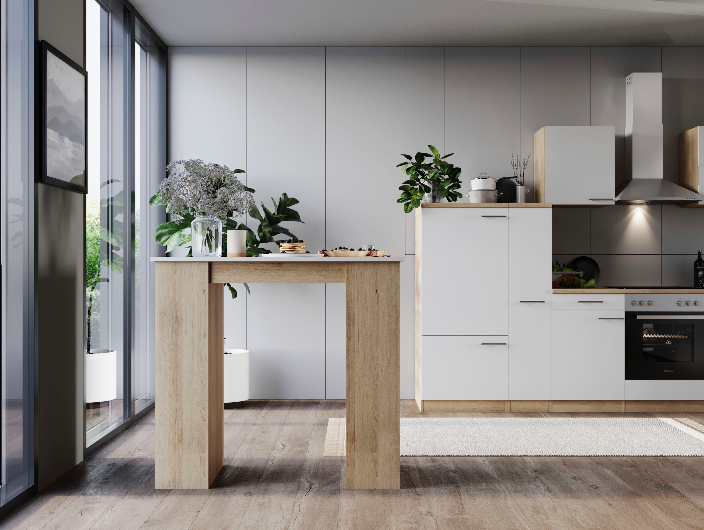 RESPEKTA Bartisch »Merle« Breite 103 cm, Belastbarkeit bis zu 40 kg