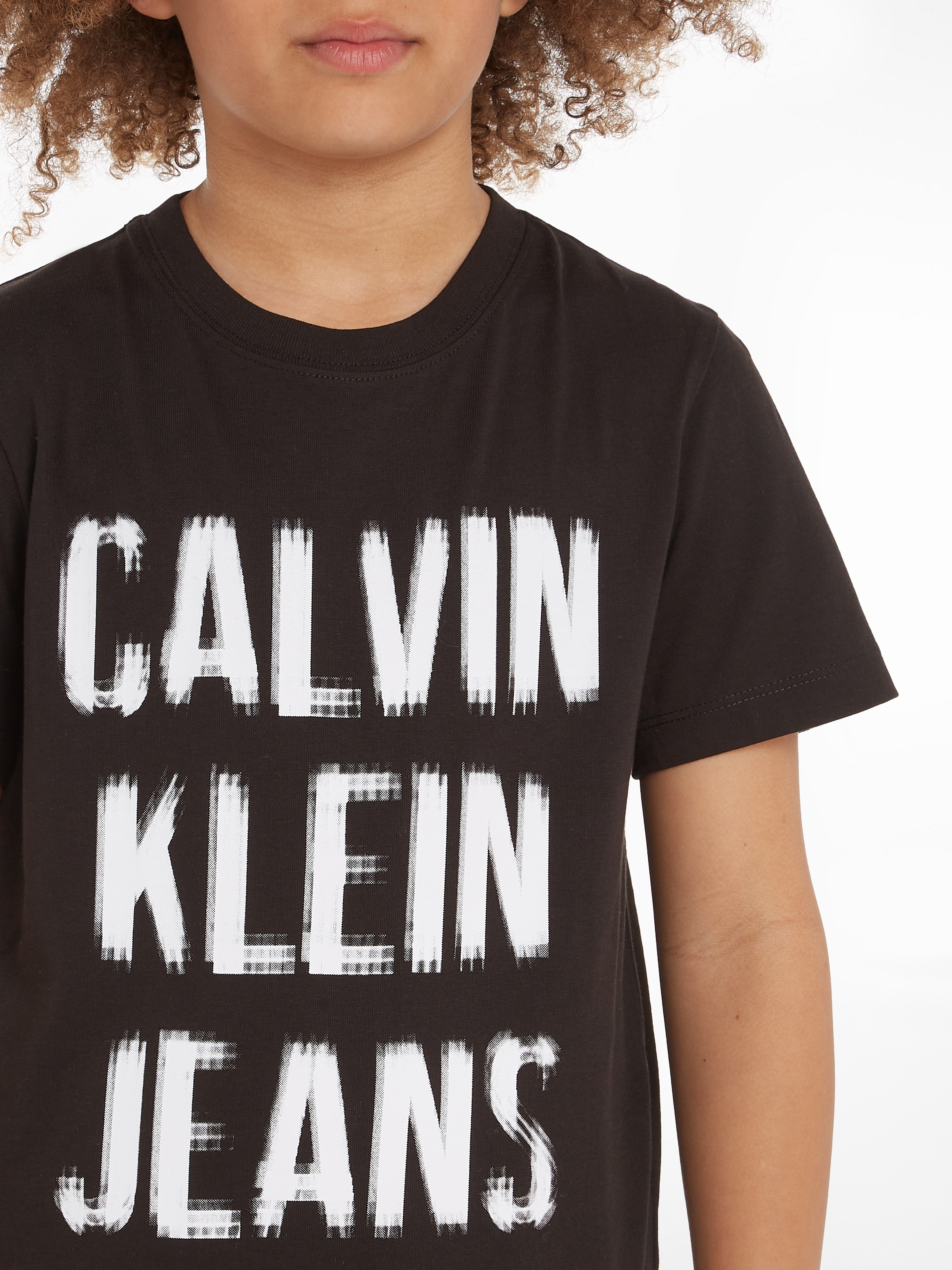 T-Shirt ♕ T-SHIRT«, LOGO Calvin Kinder Jahre Klein bis bei RELAXED für SS Jeans »PIXEL 16