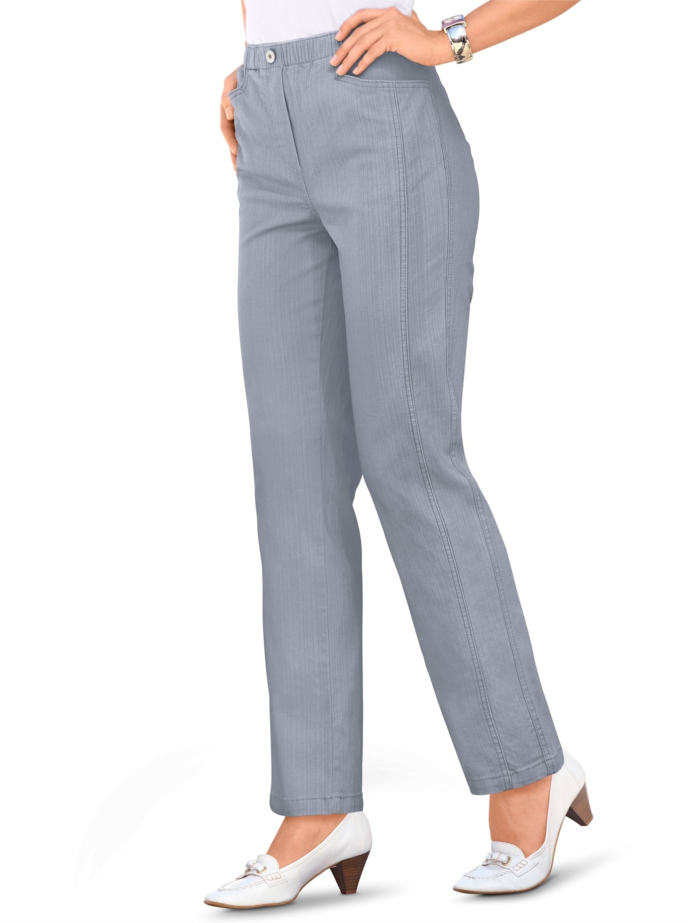 Classic Basics Schlupfjeans, (1 tlg.)