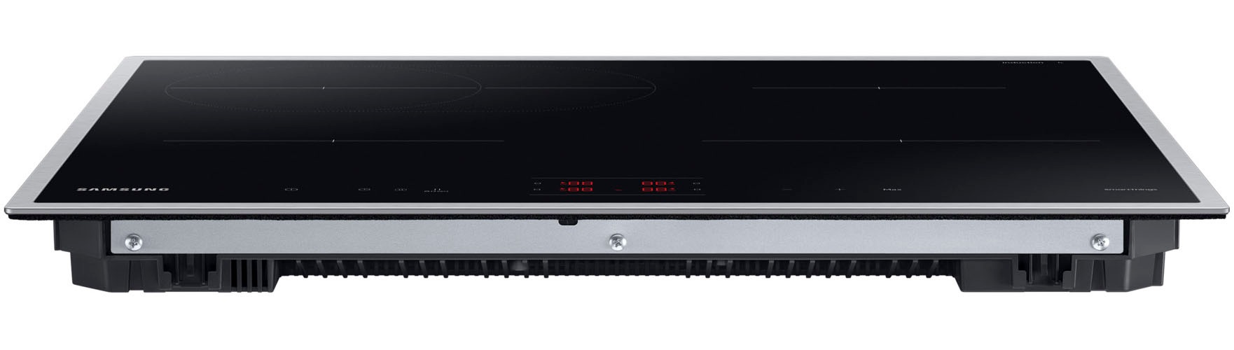 Samsung Induktions-Kochfeld »NZ64B4015HK/U1«, Höhe des Kochfelds beträgt nur 44mm & Ideal für ovale Pfannen & Töpfe