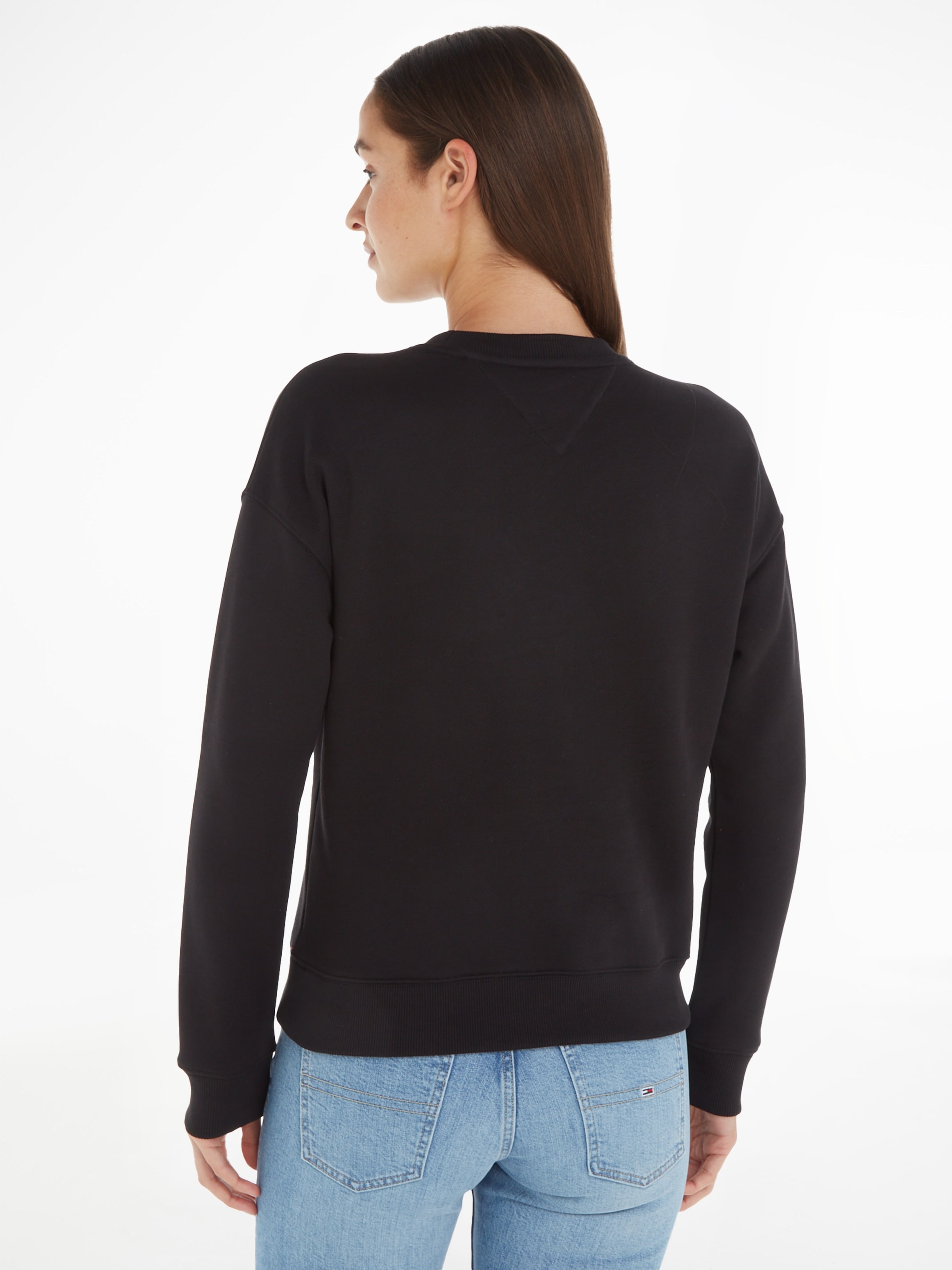 Tommy Jeans Sweatshirt »Sweatshirt TJW BXY BADGE«, mit Dropshoulder-Design und Frontlogo