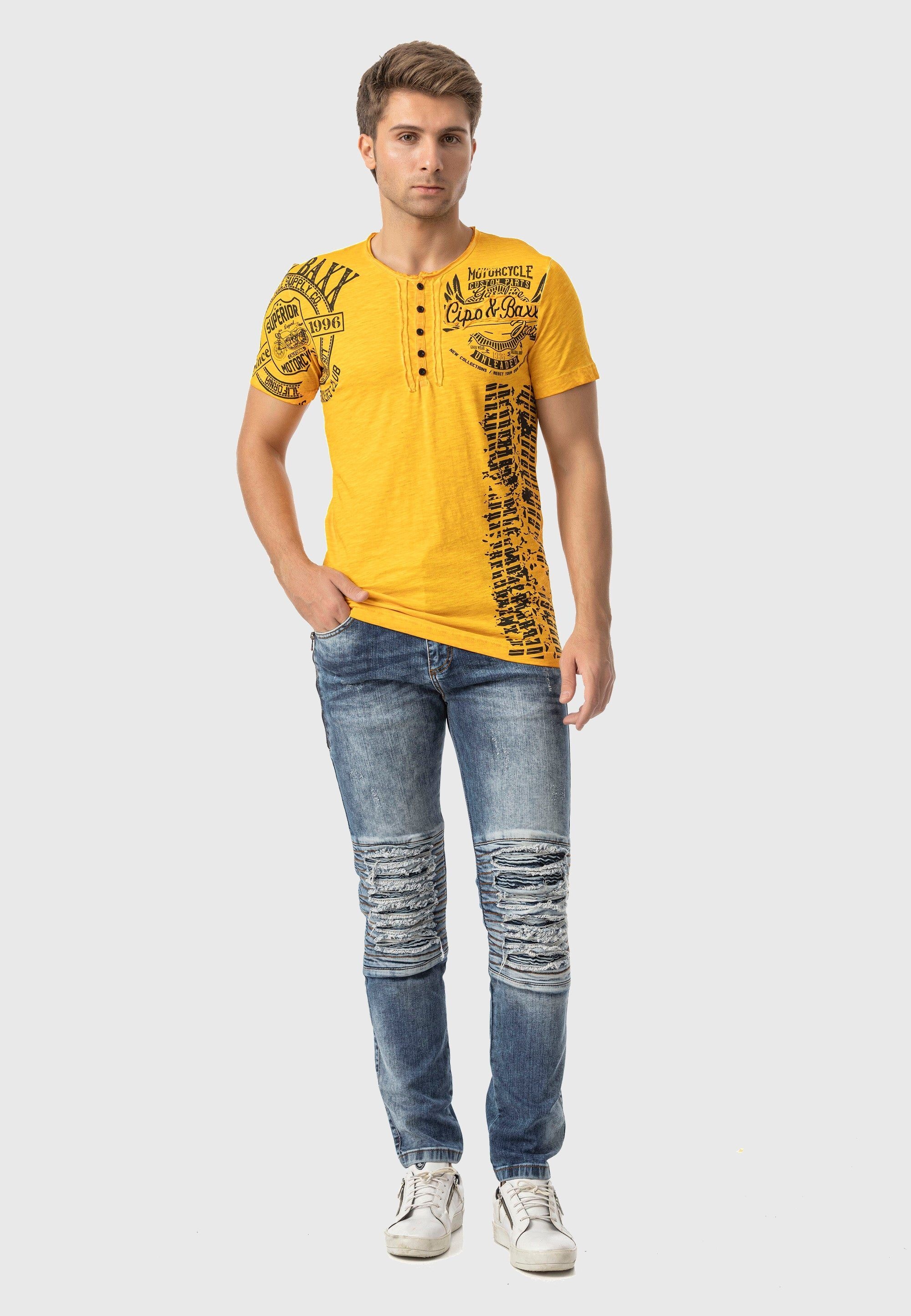 Cipo & Baxx 5-Pocket-Jeans »Cipo & Baxx Jeans« im Used-Look